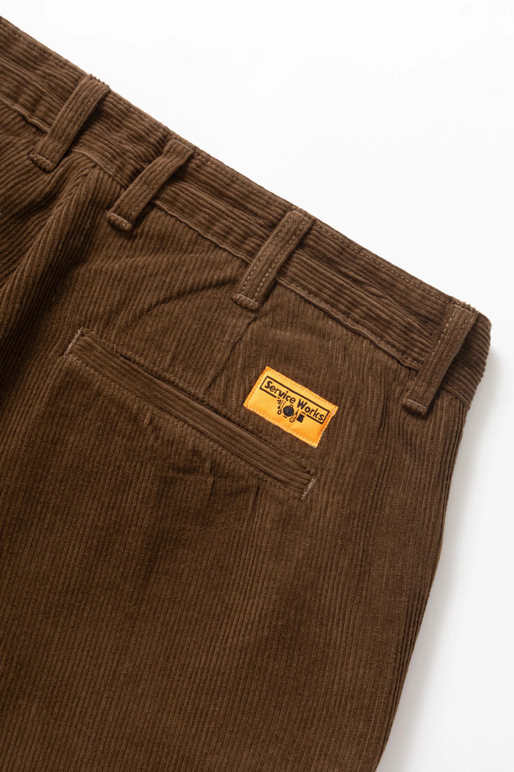 Service Works Corduroy Part Timer Pant — Bark — view 6