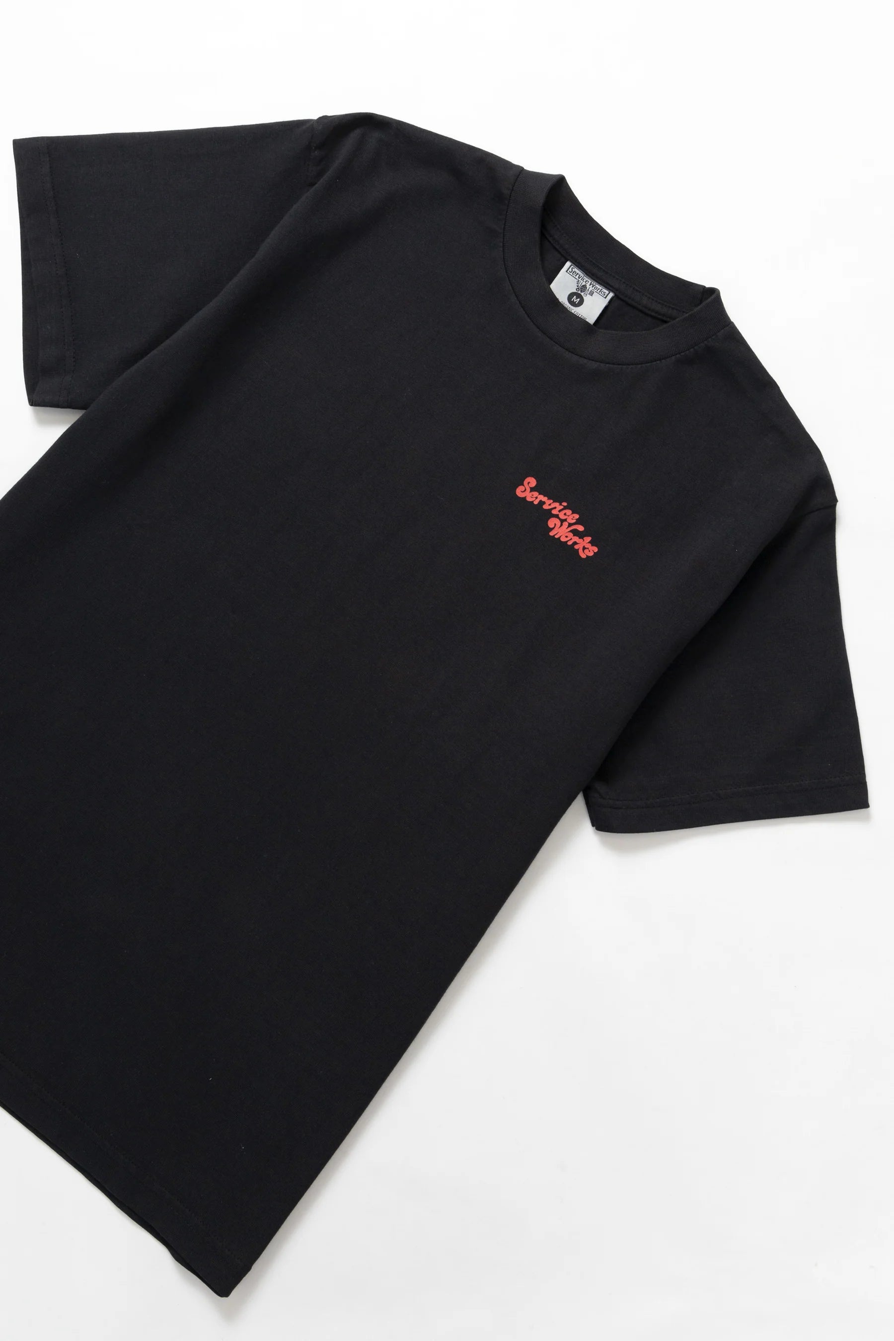 Service Works Work + Pleasure Tee — Black — view 4