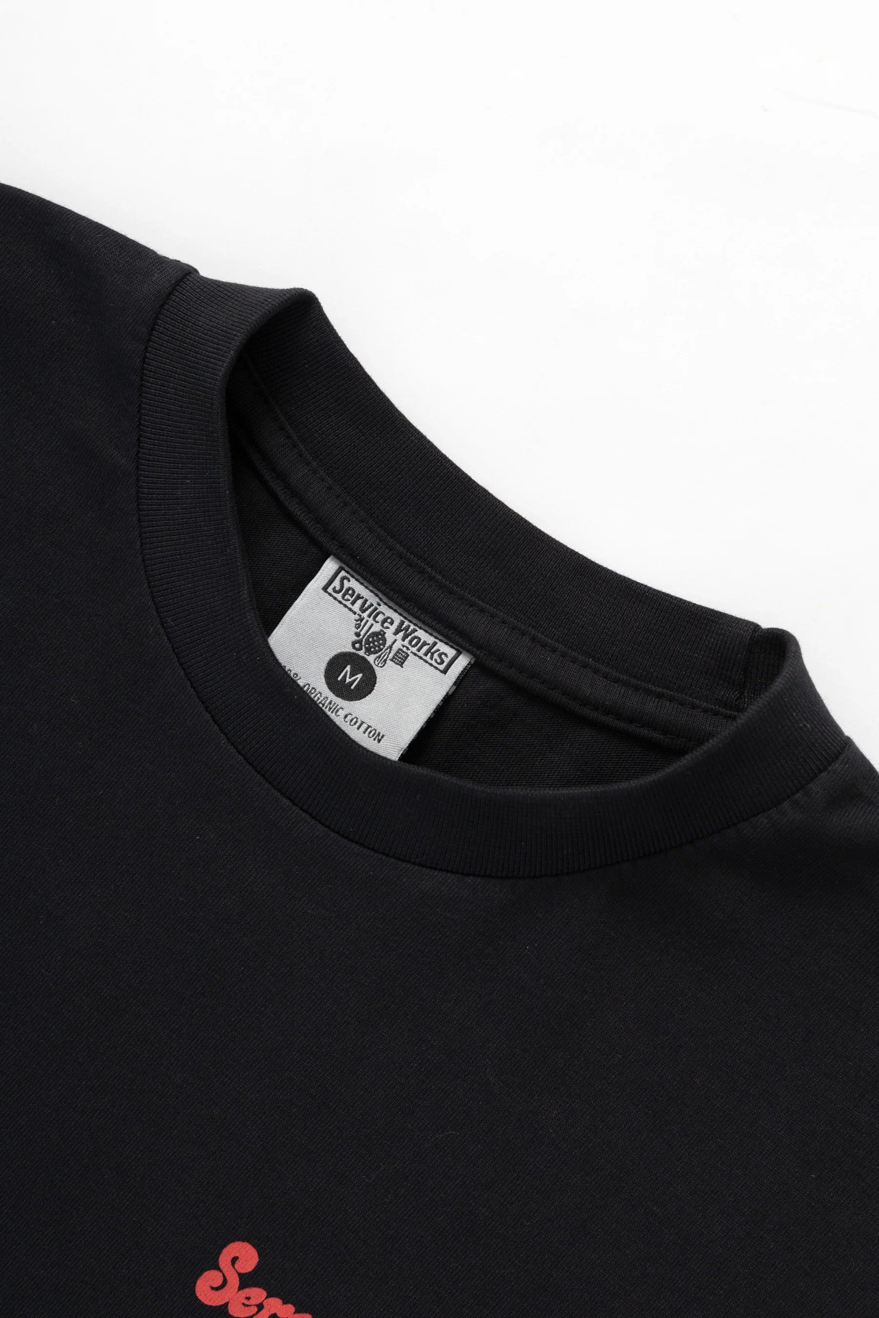 Service Works Work + Pleasure Tee — Black — view 5