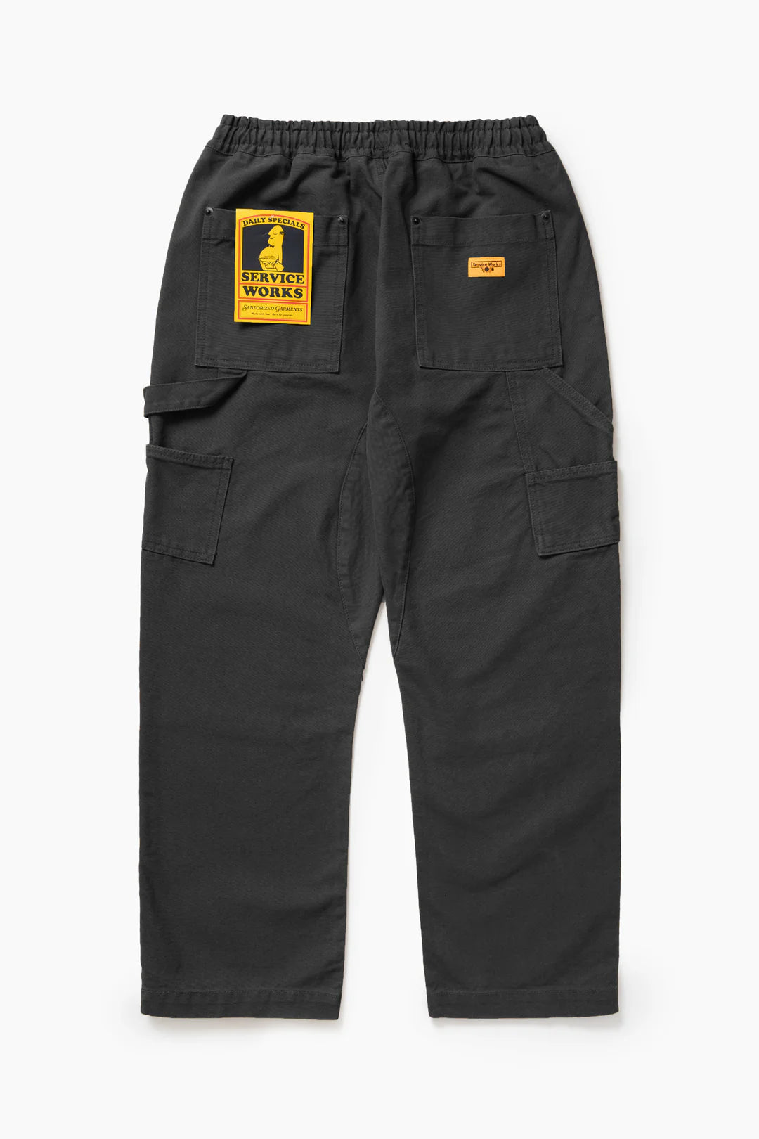 SERVICE WORKS UTILITY CHEF PANT - BLACK