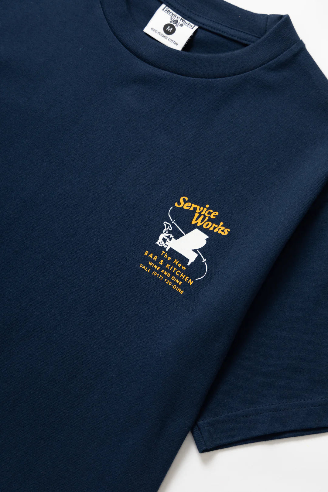 SERVICE WORKS BAR + KITCHEN TEE - NAVY