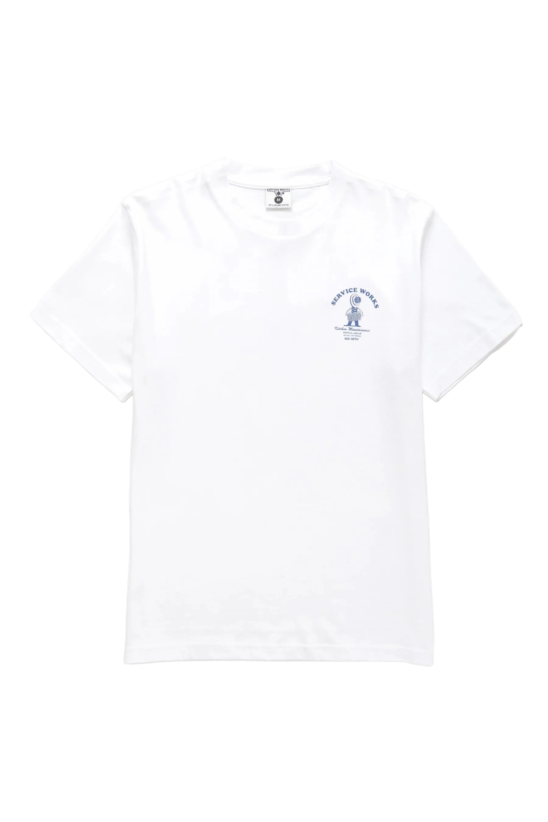 Service Works Maintenance Tee — White — view 2