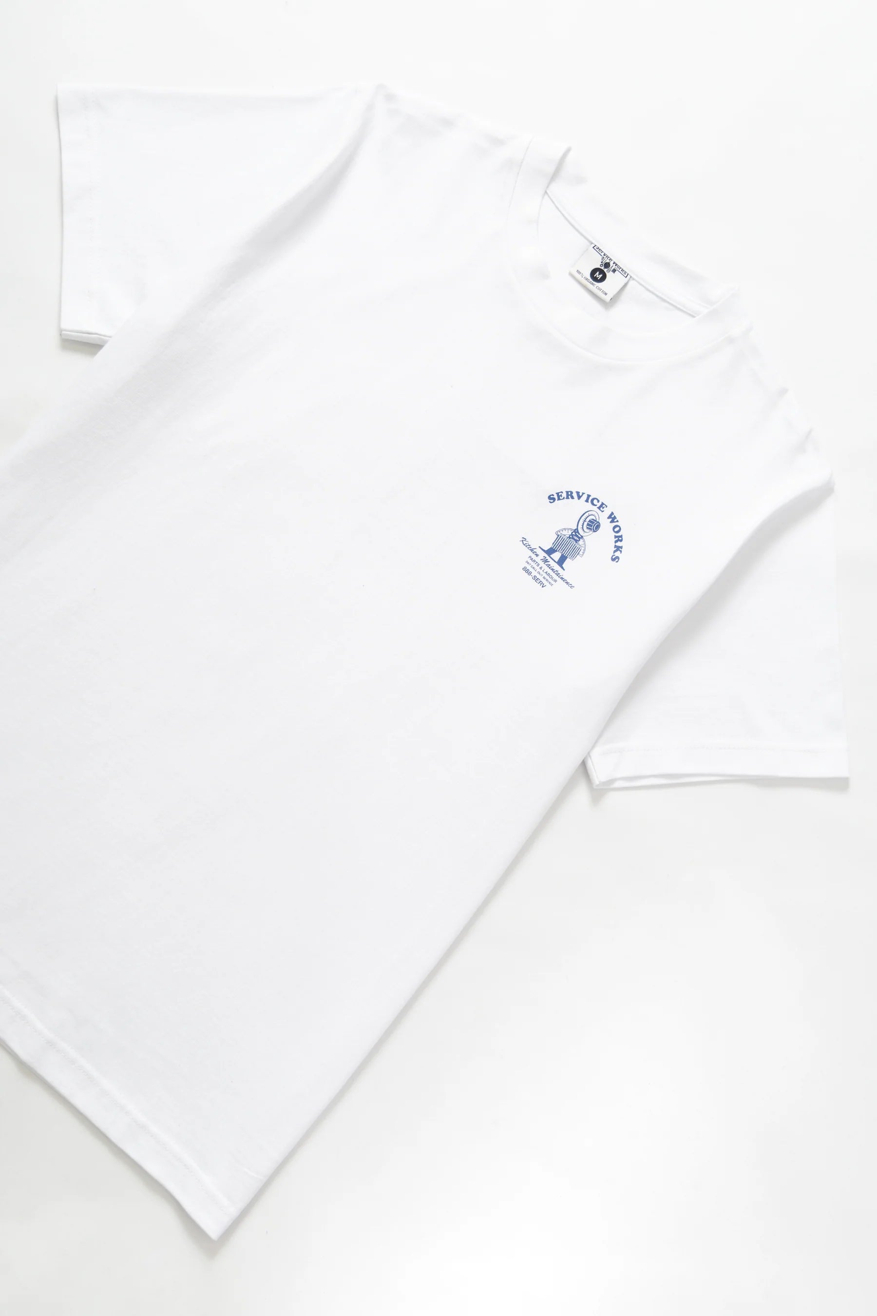 Service Works Maintenance Tee — White — view 6