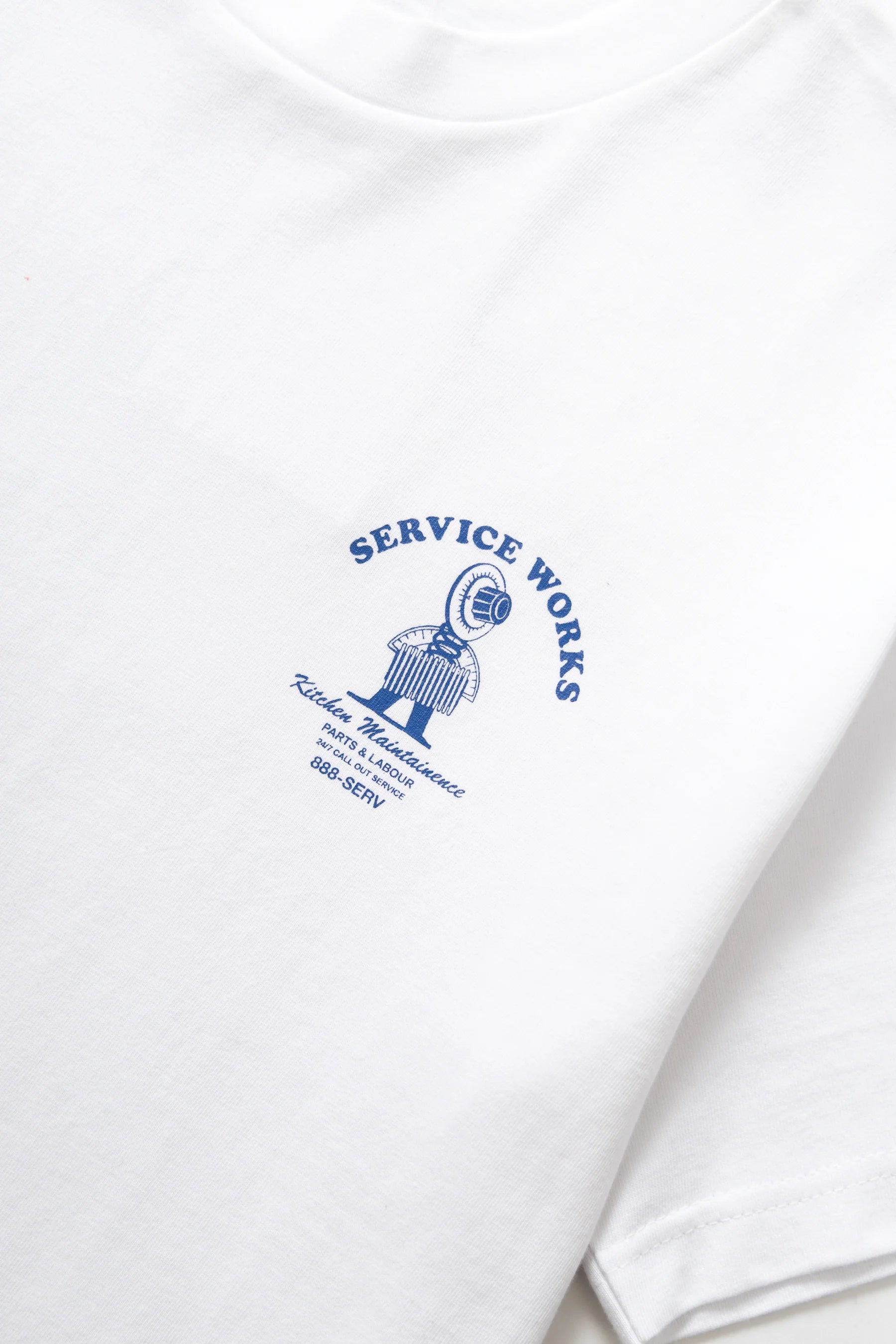 Service Works Maintenance Tee — White — view 5