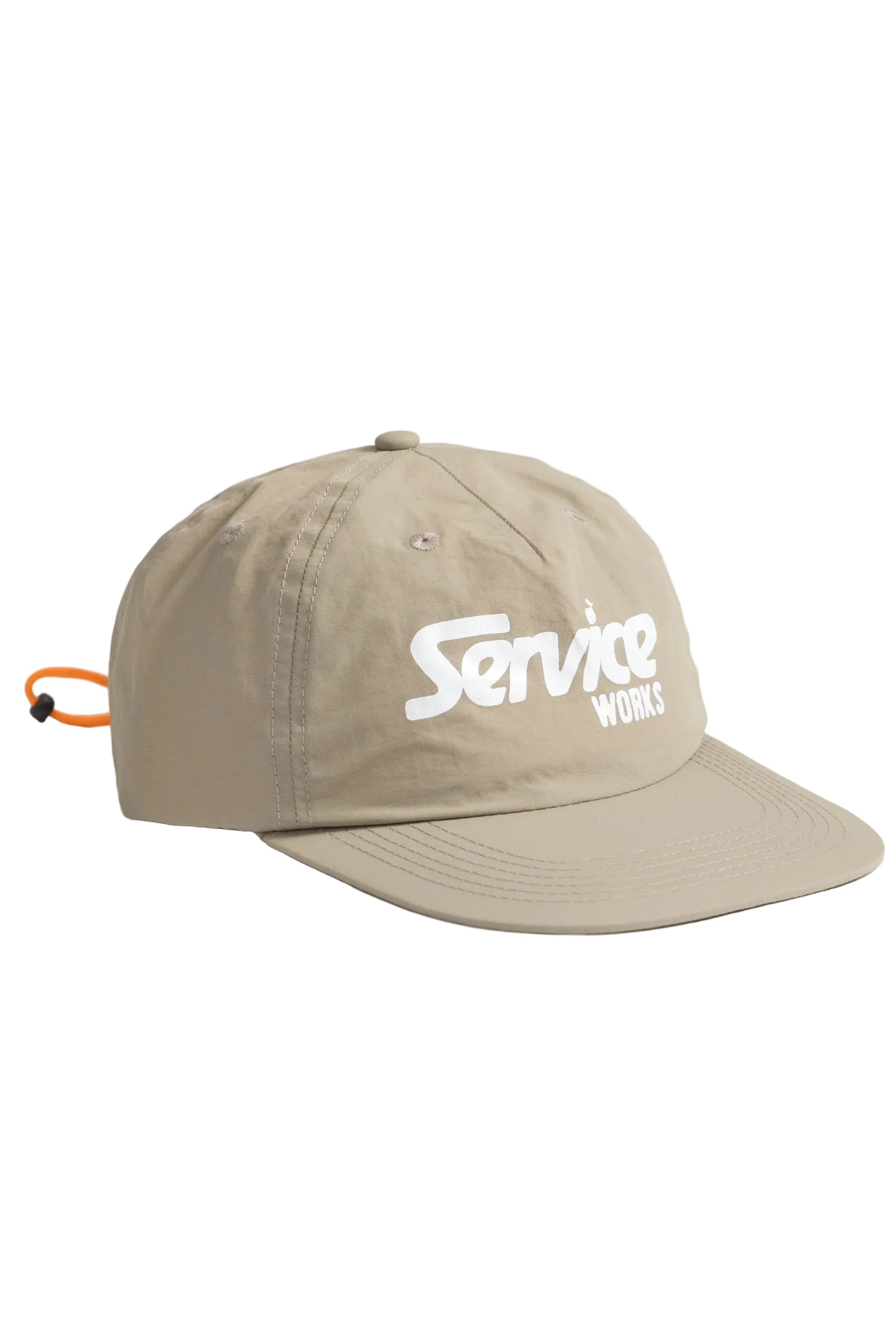 Service Works Nylon Drivers Cap — Khaki — front view