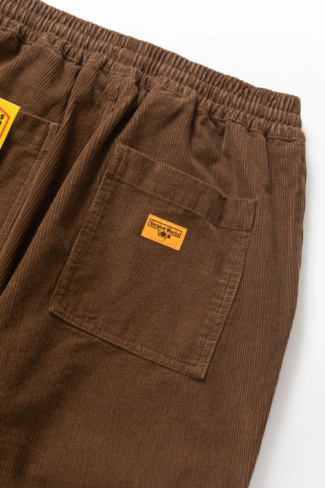 SERVICE WORKS CORDUROY CHEF PANT - BARK
