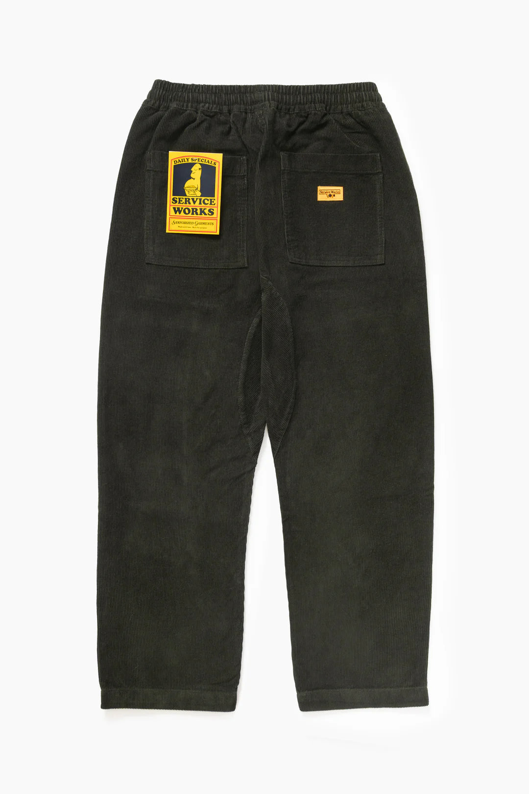 SERVICE WORKS	CORDUROY CHEF PANT - COPPICE