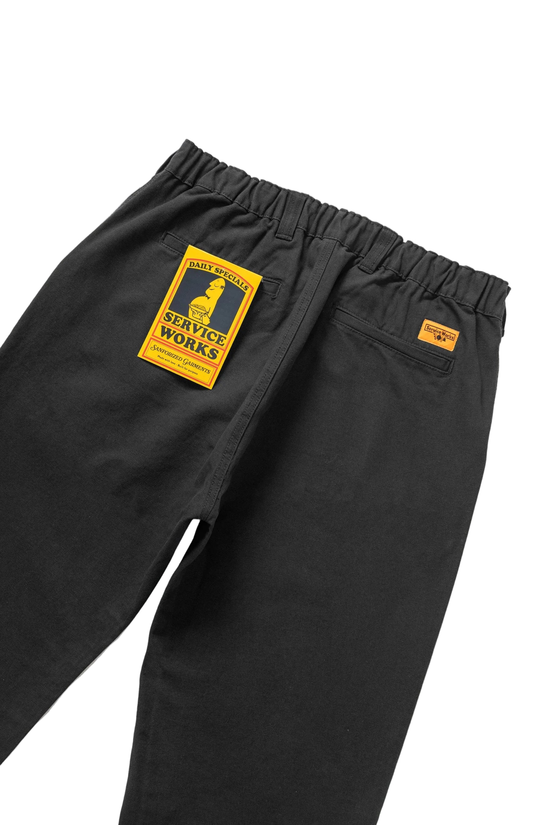 Service Works Canvas Waiter Pant — Black — view 2