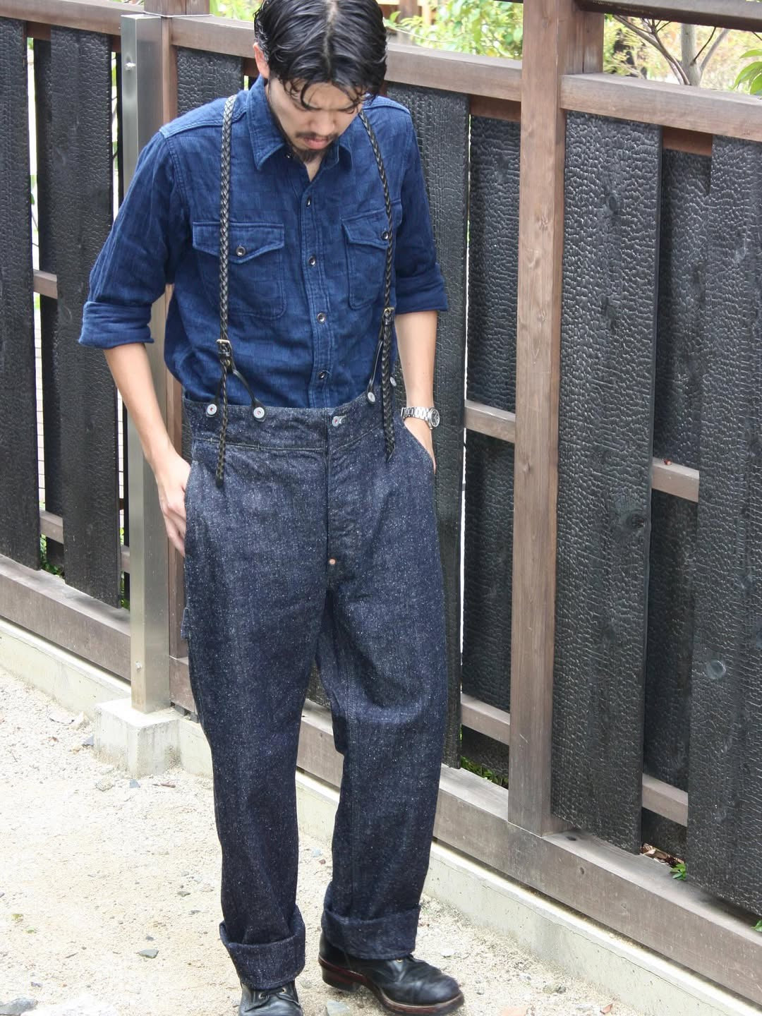 Graphzero Railman Pants — Indigo Nep