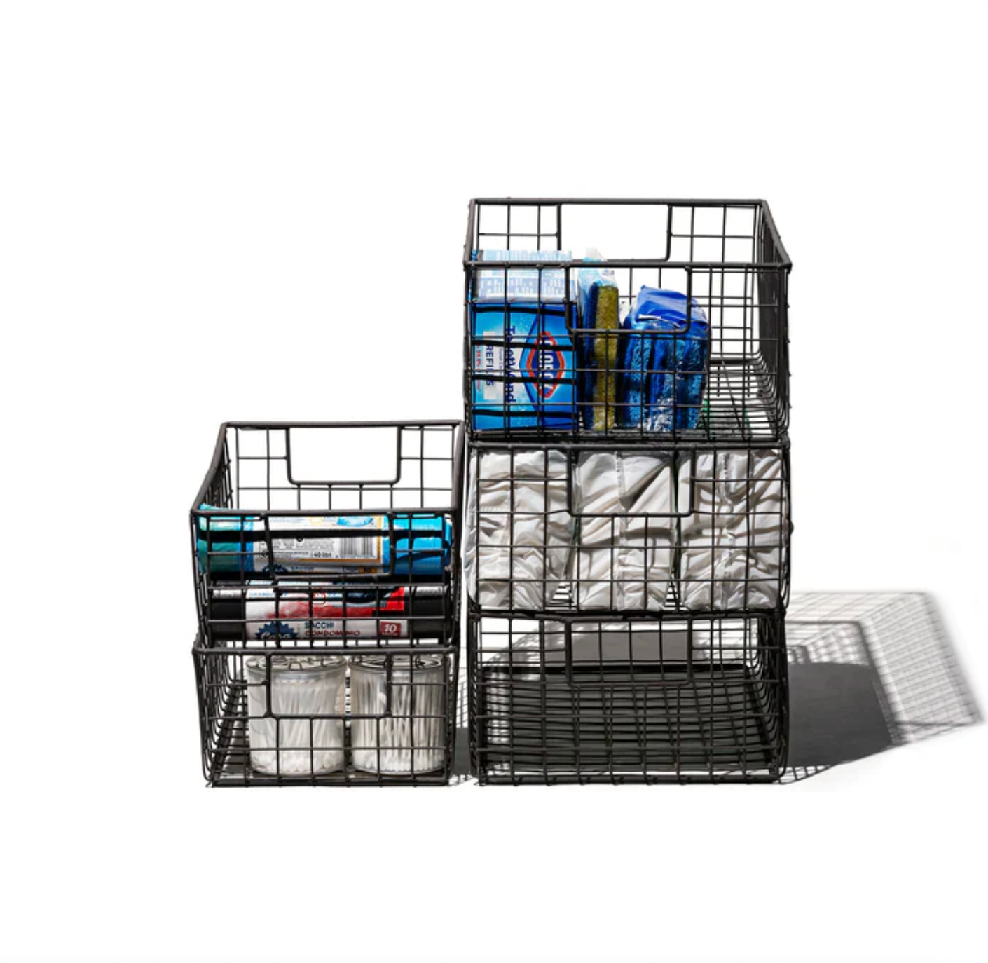 Puebco Wire Basket Shoes Box — No Color — view 4
