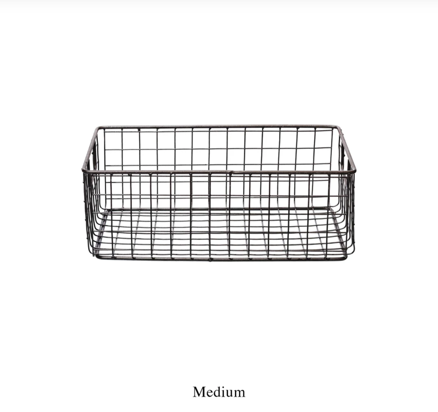 Puebco Wire Basket Shoes Box — No Color — view 2
