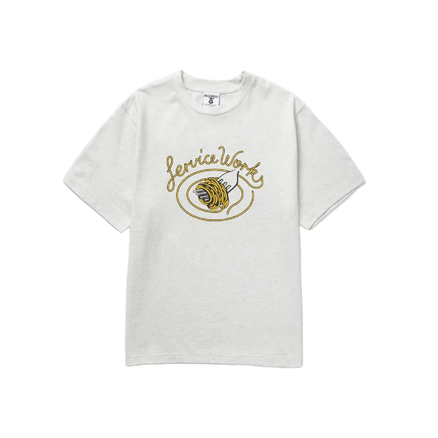 SERVICE WORKS SPAGHETTI TEE - ASH