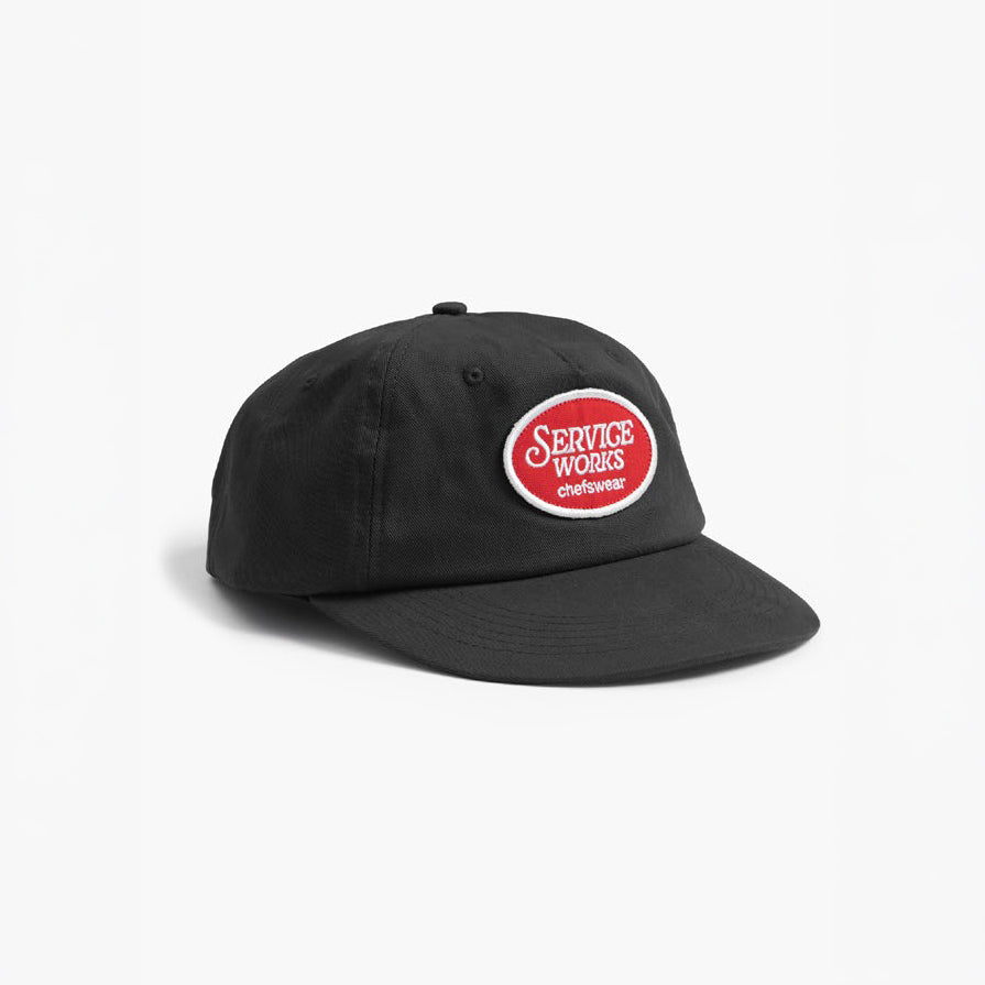 SERVICE WORKS CHEFSWEAR CAP - BLACK