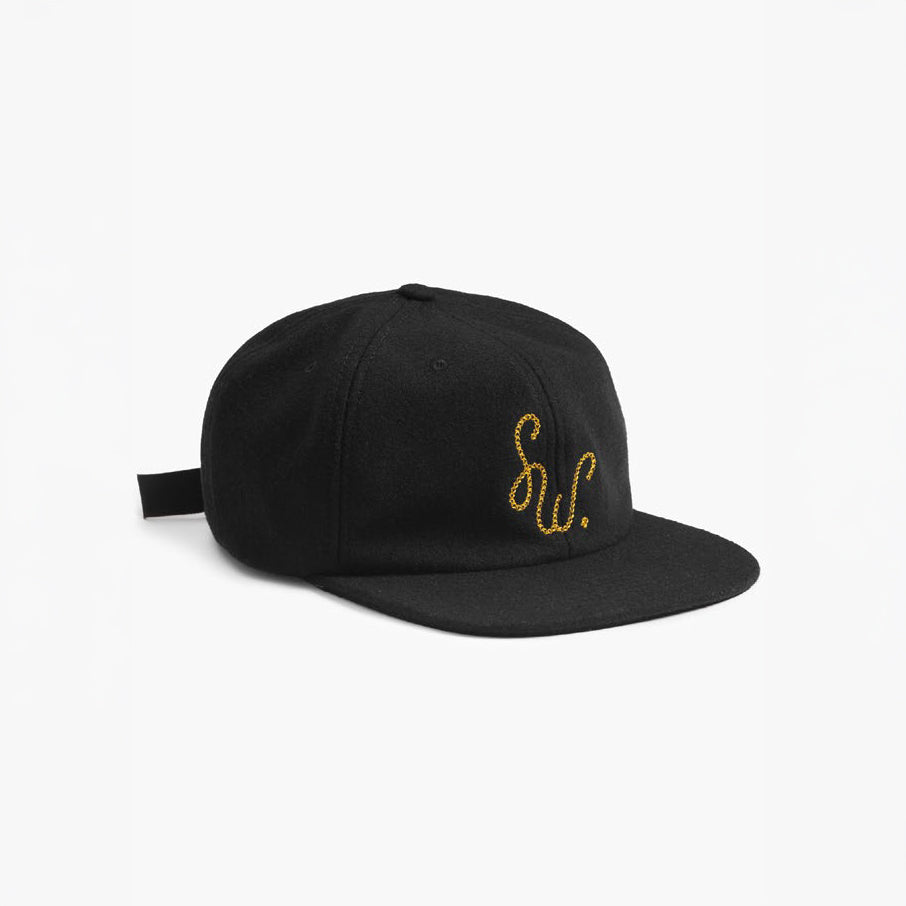 SERVICE WORKS MONOGRAM CAP - BLACK