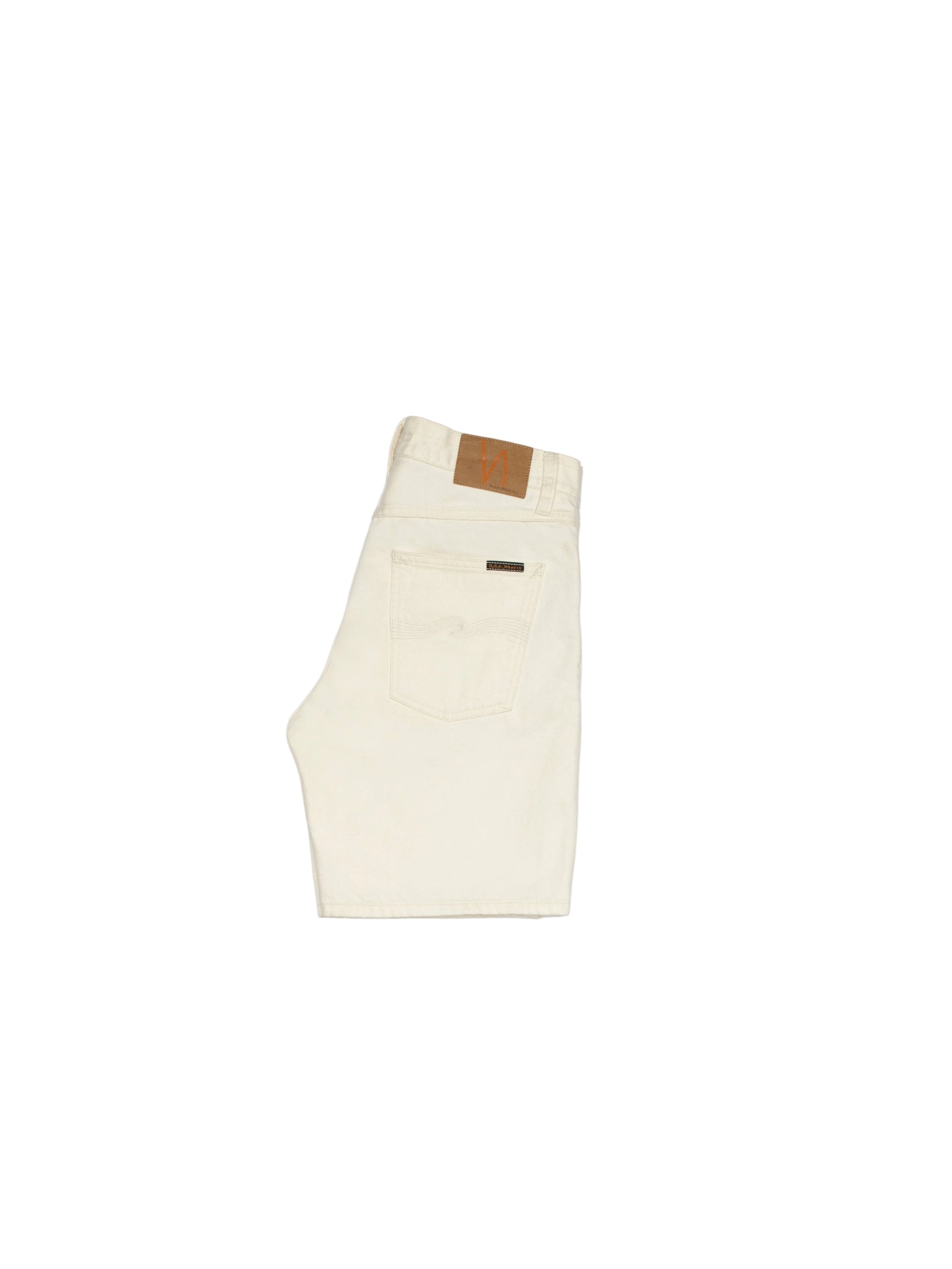 NUDIE JEANS SETH SHORTS - EVERIVORY