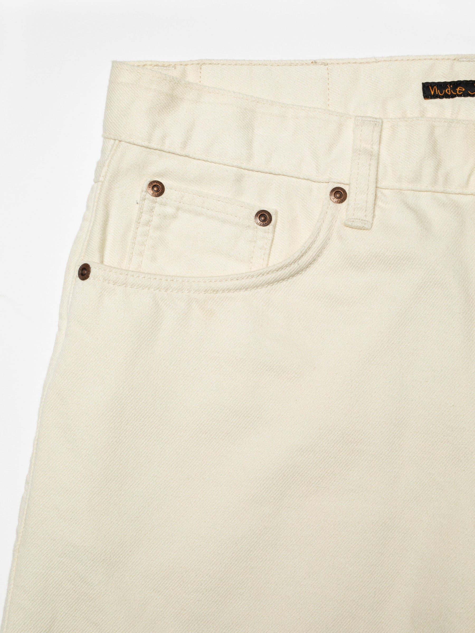 NUDIE JEANS SETH SHORTS - EVERIVORY