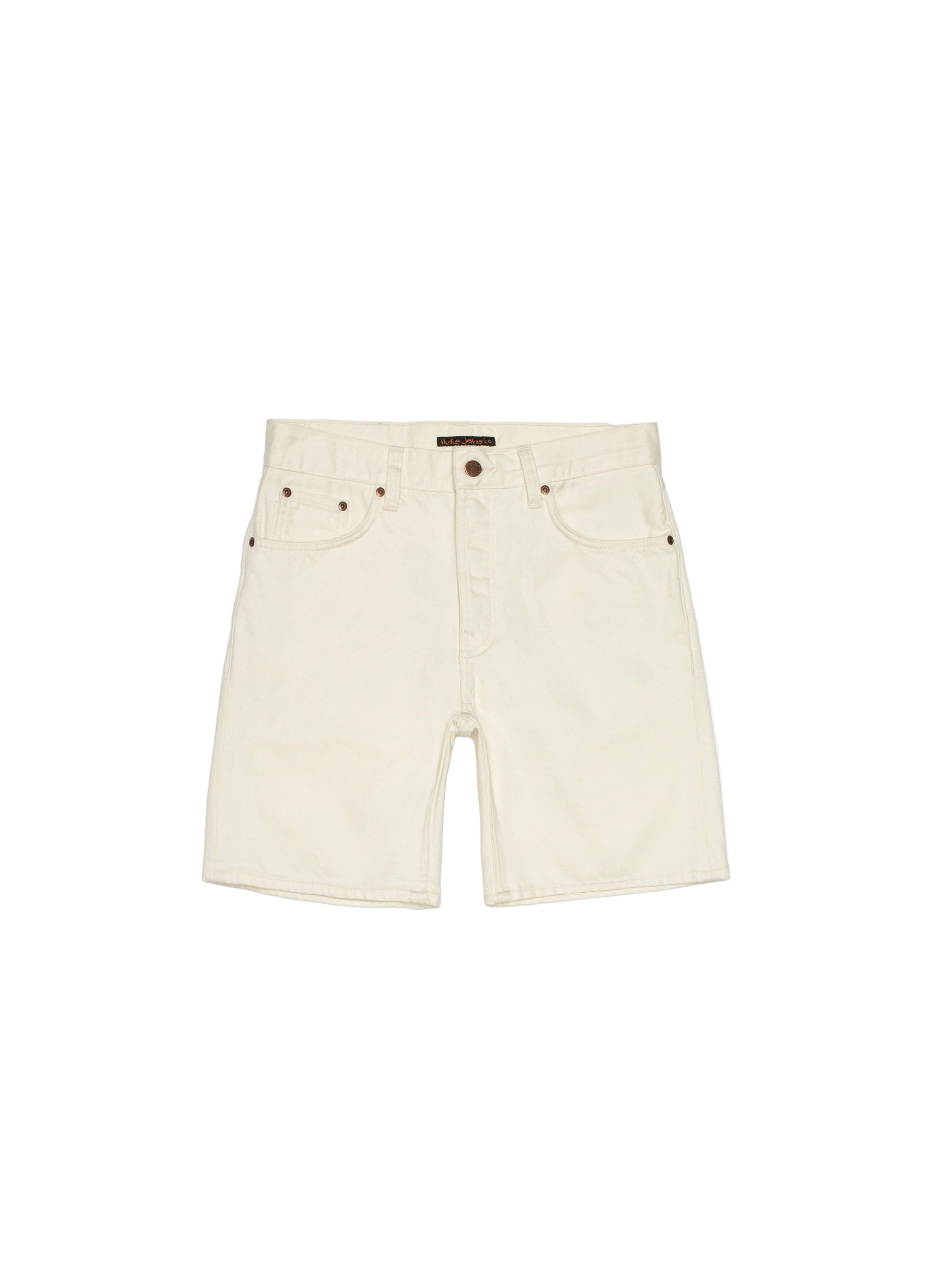 NUDIE JEANS SETH SHORTS - EVERIVORY