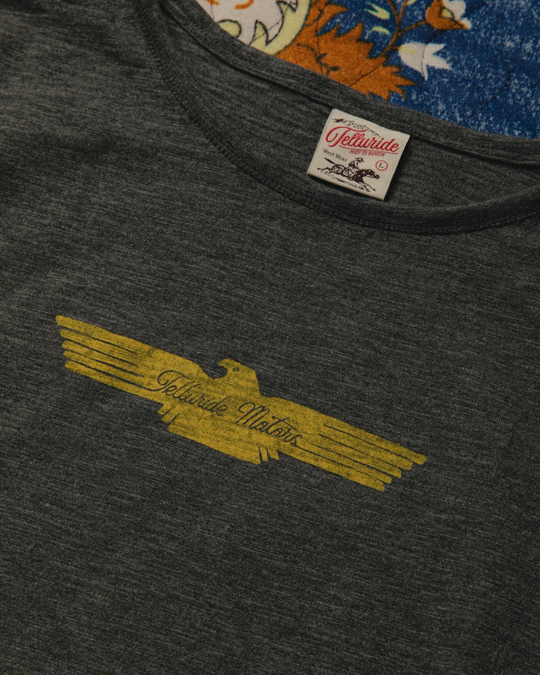 TELLURIDE HIGHWAY STAR TEE - GREY