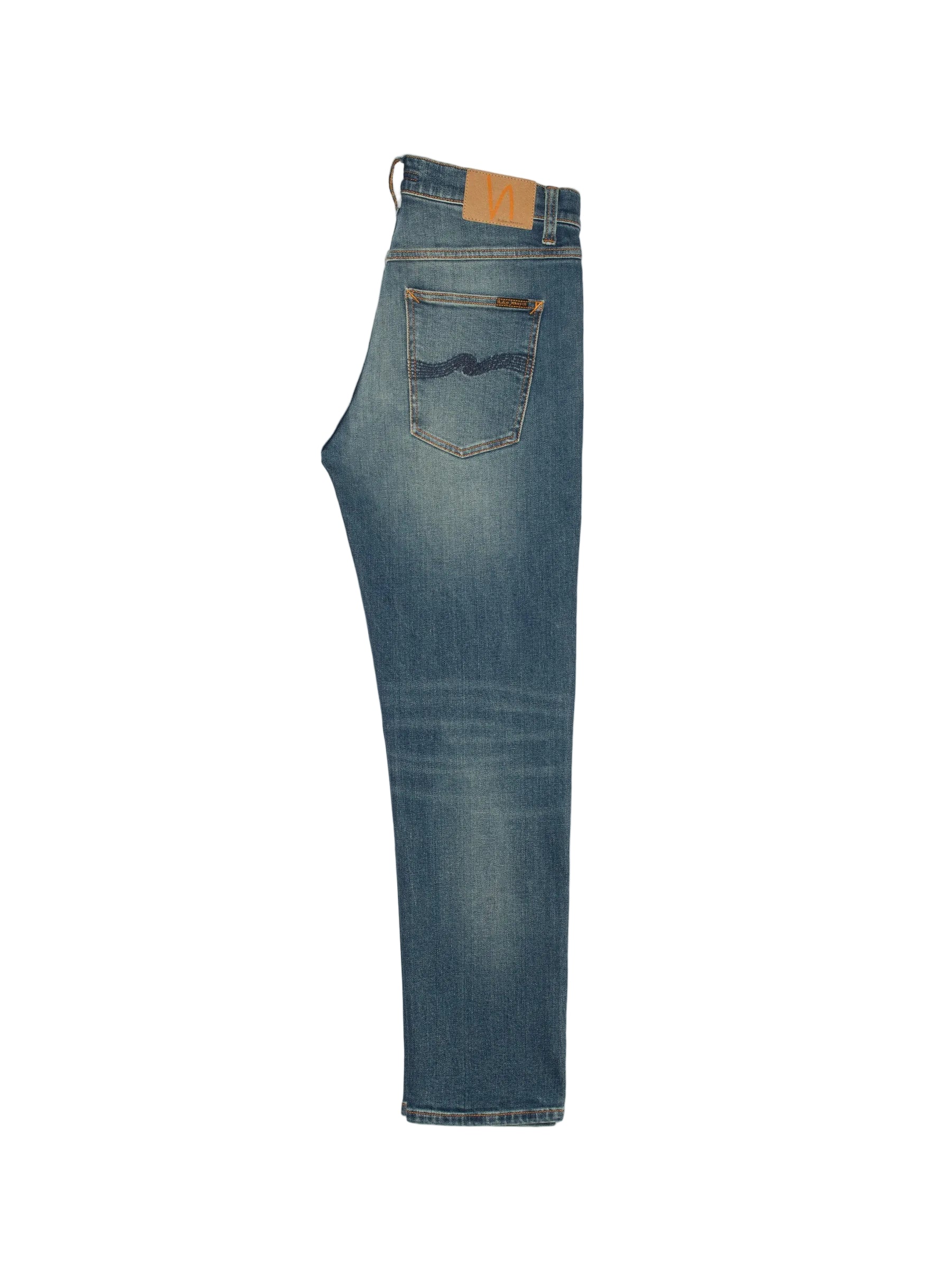 NUDIE JEANS SOLID OLLIE - BLUE DAWN