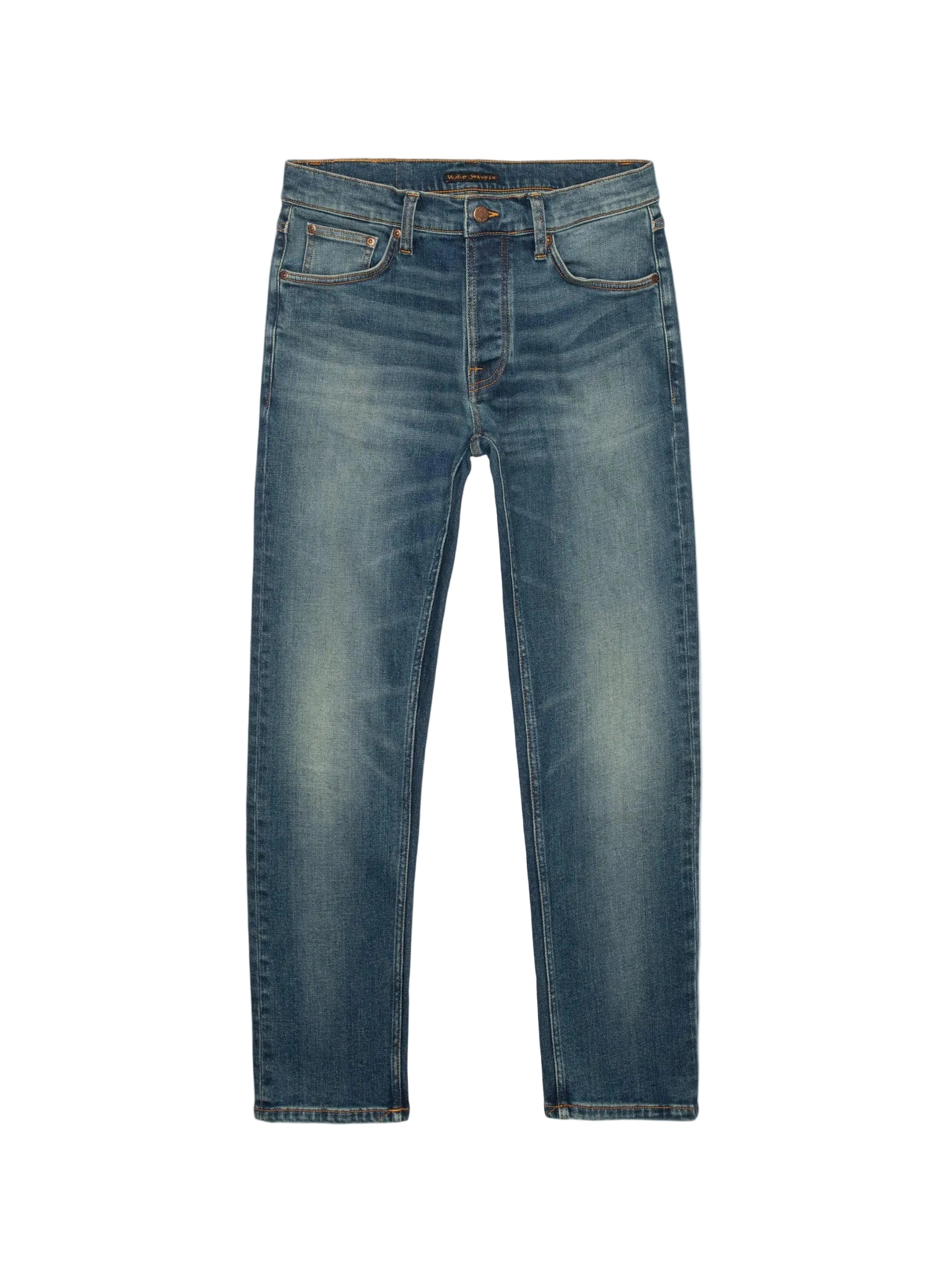NUDIE JEANS SOLID OLLIE - BLUE DAWN