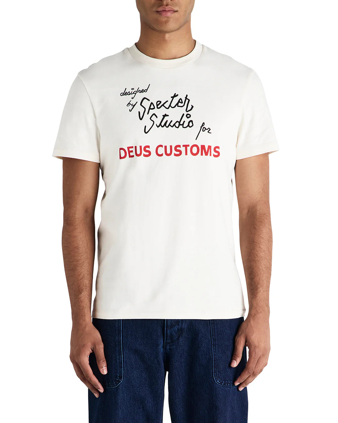 DEUS EX MACHINA SPECTER RARE BIRDS TEE - PRISTINE WHITE
