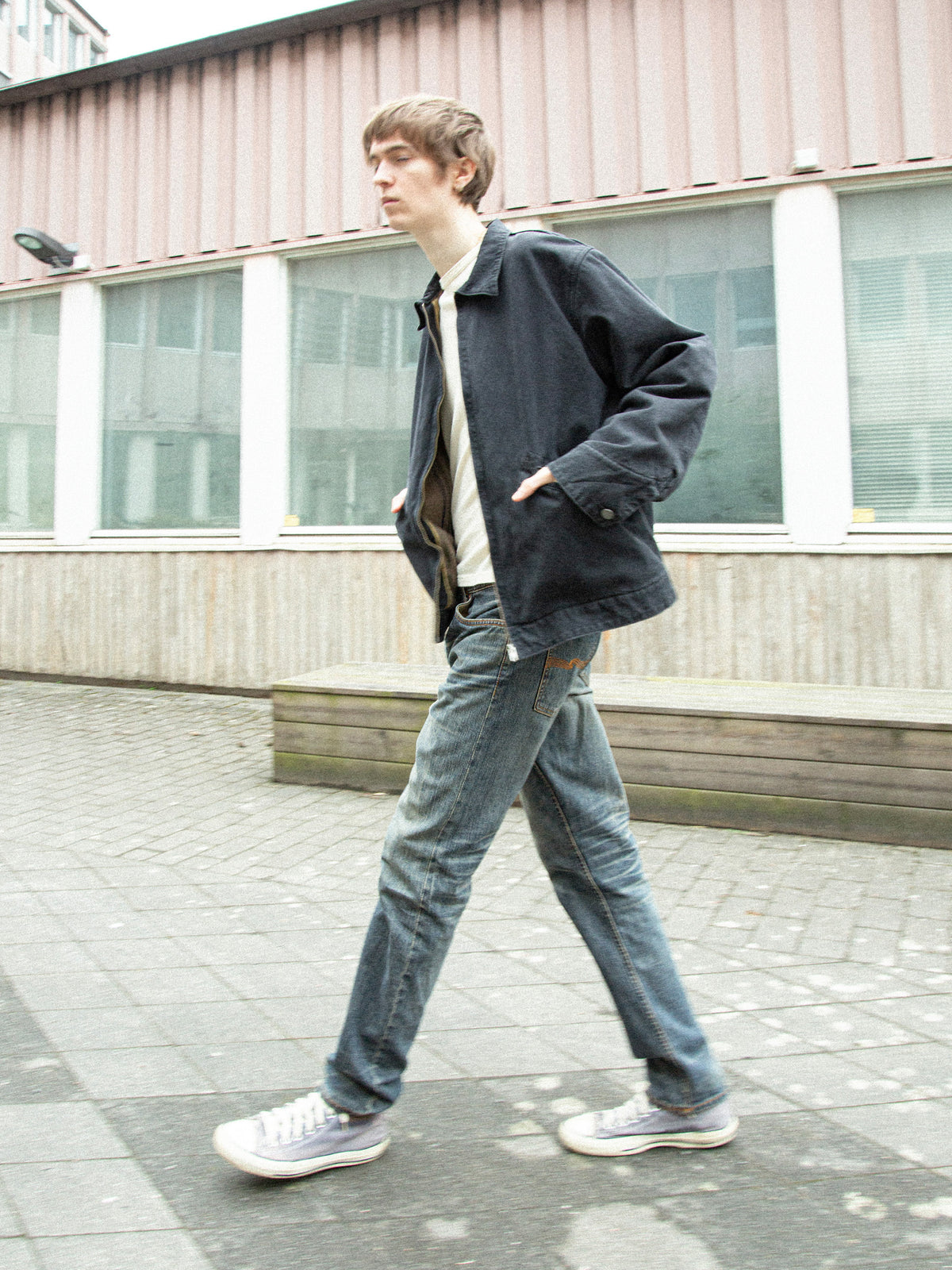 NUDIE JEANS STEADY EDDIE II - QUARTER TRACKS