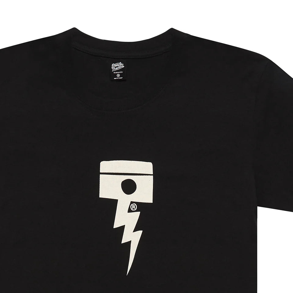 DEUS EX MACHINA PISSTIN TEE - BLACK