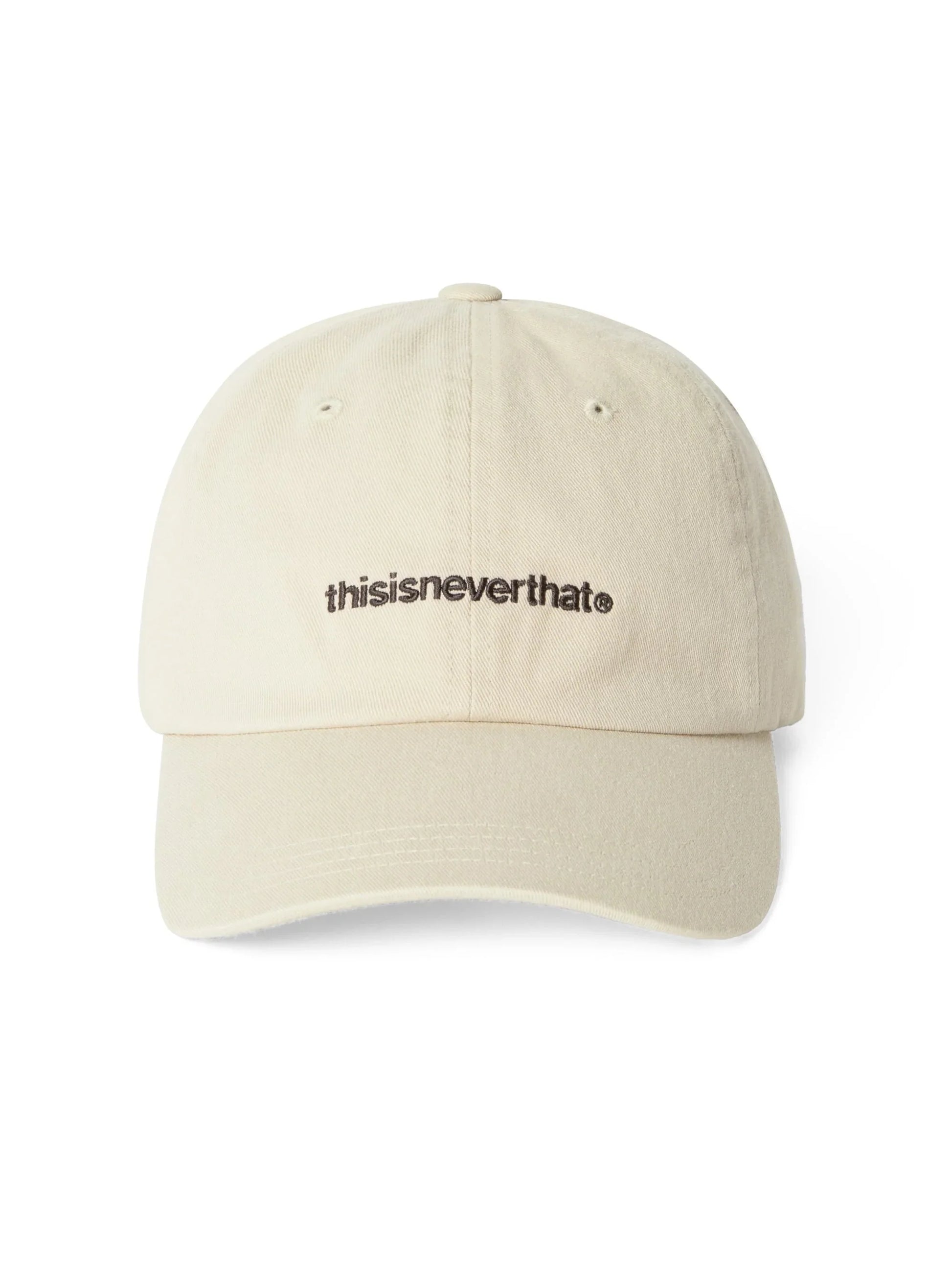 THISISNEVERTHAT T-LOGO CAP - BEIGE