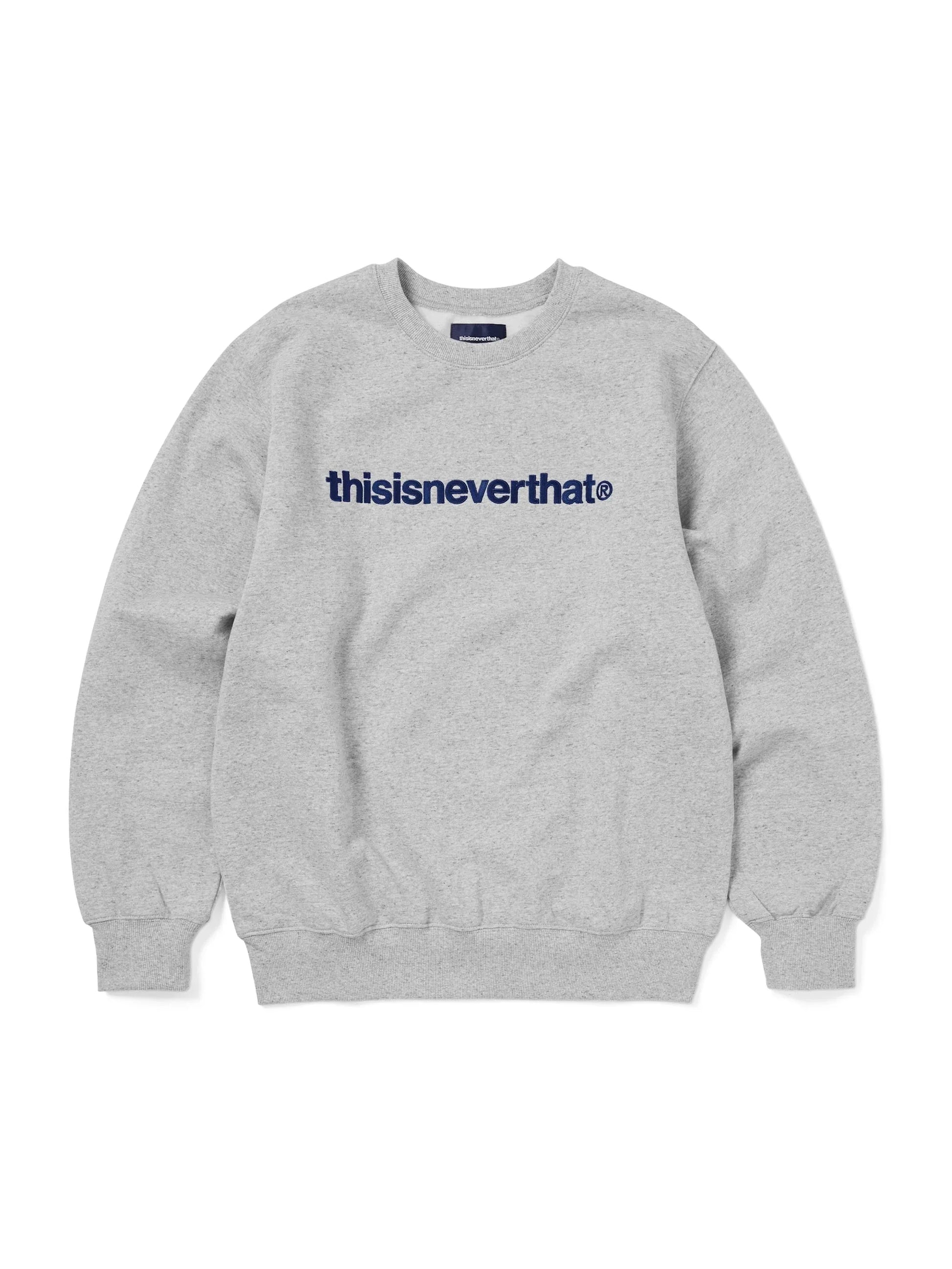 THISISNEVERTHAT - LOGO CREWNECK - HEATHER GREY