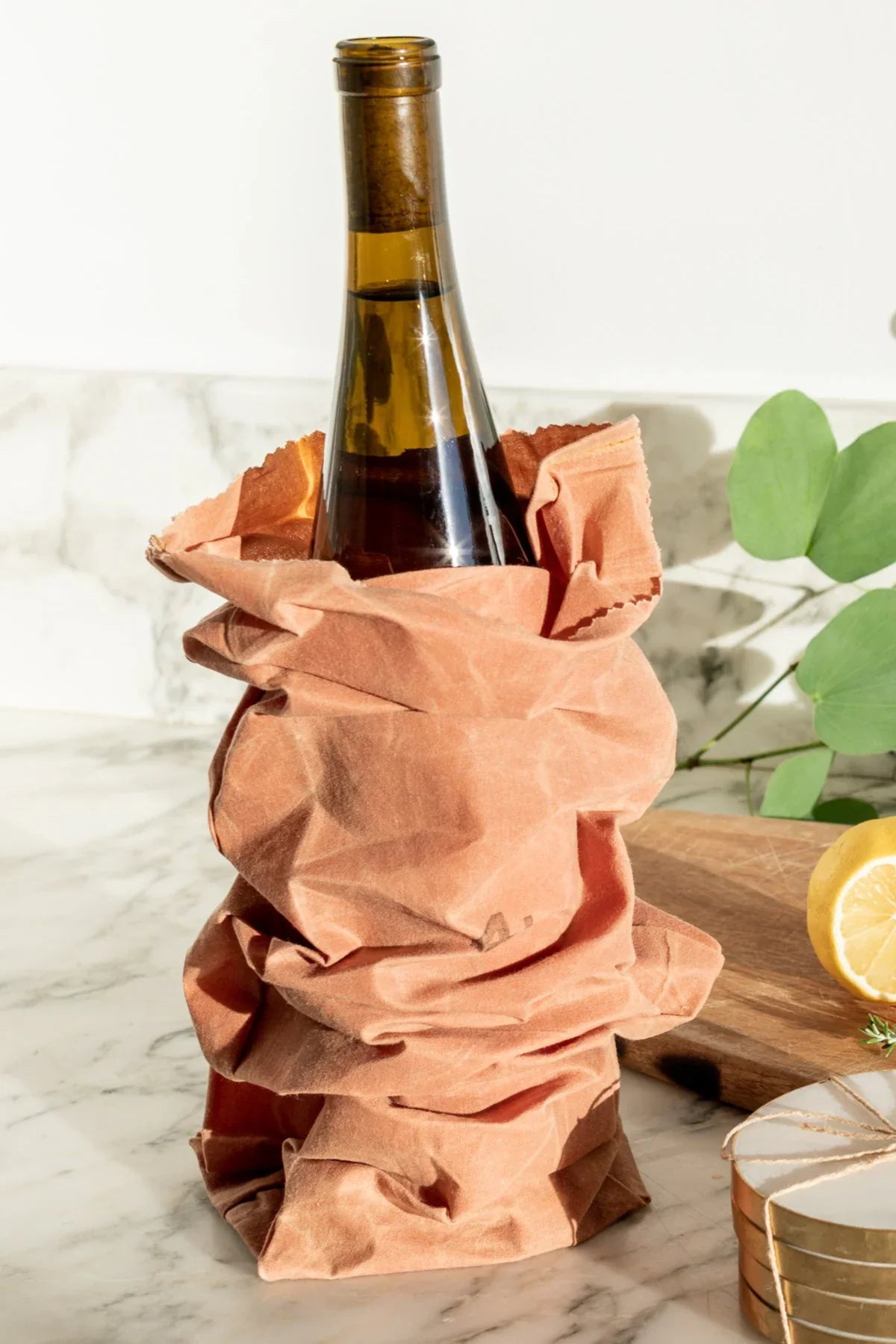 Puebco Grocery Bag — Brown 4L — view 2