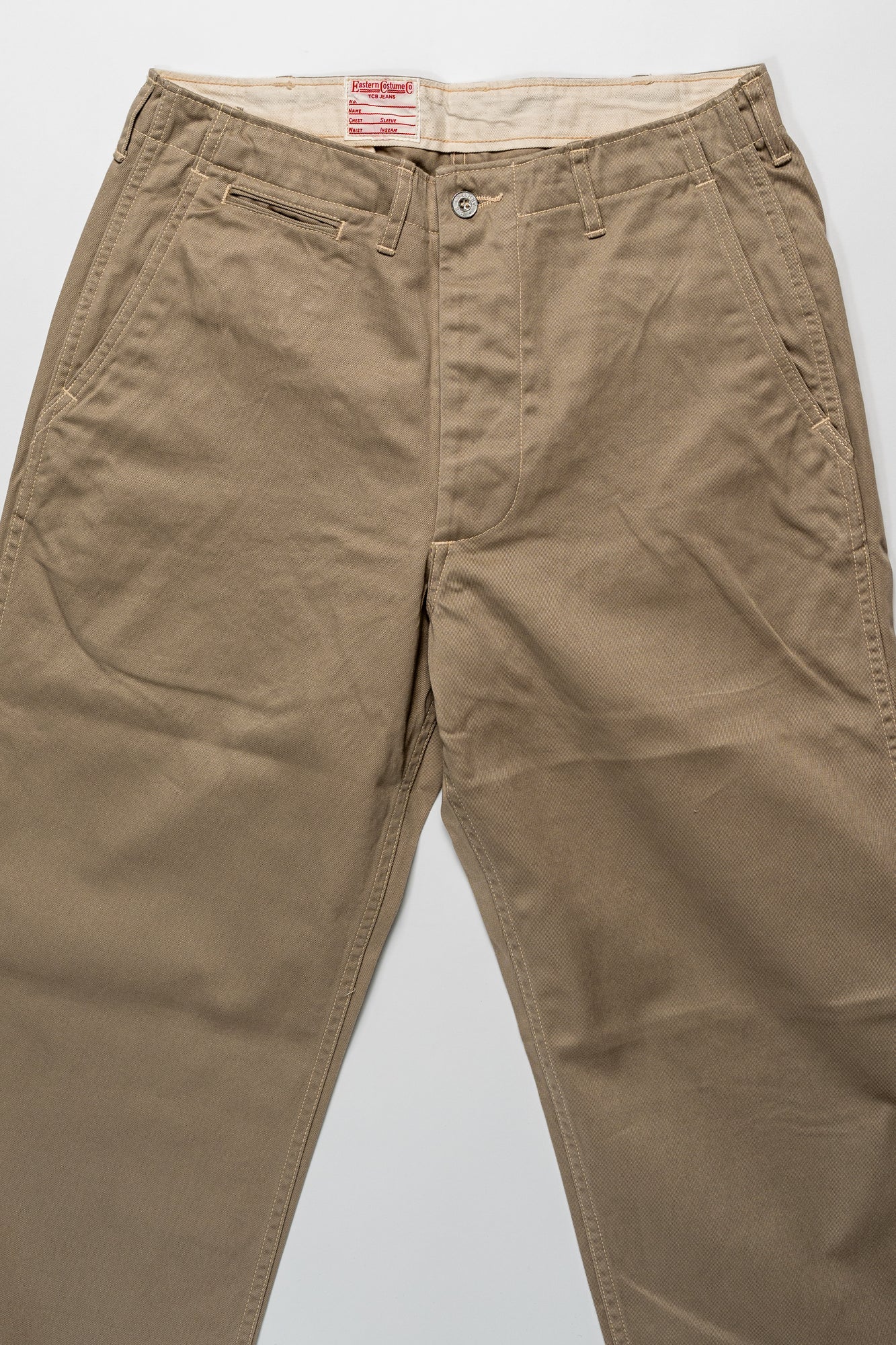 TCB JEANS STAY GOLD CHINO - KHAKI
