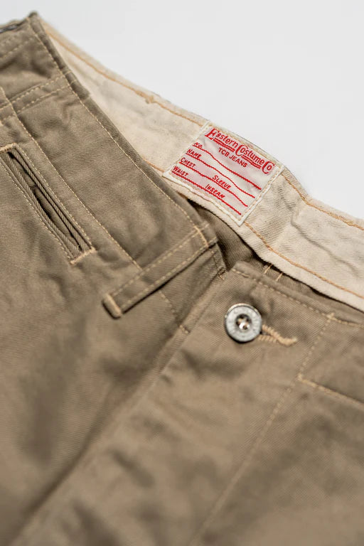 TCB JEANS STAY GOLD CHINO - KHAKI