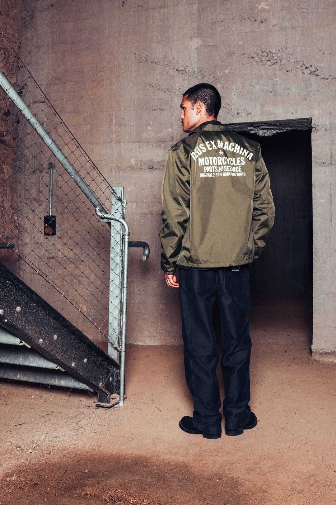 DEUS EX MACHINA HARAJUKU COACH - CYPRESS GREEN