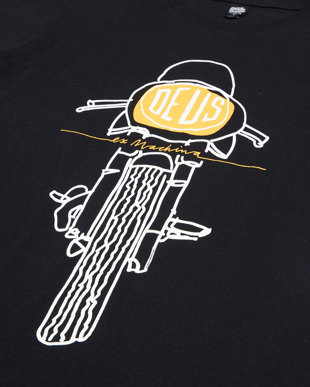 DEUS EX MACHINA FRONTAL MATCHLESS - BLACK