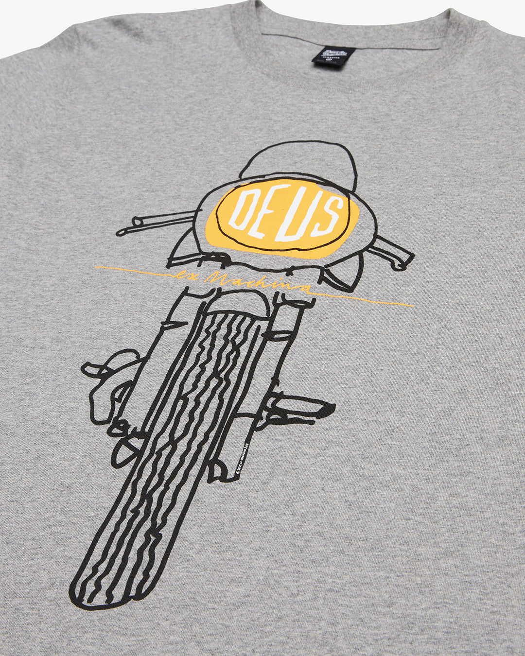 DEUS EX MACHINA FRONTAL MATCHLESS - GREY MARLE