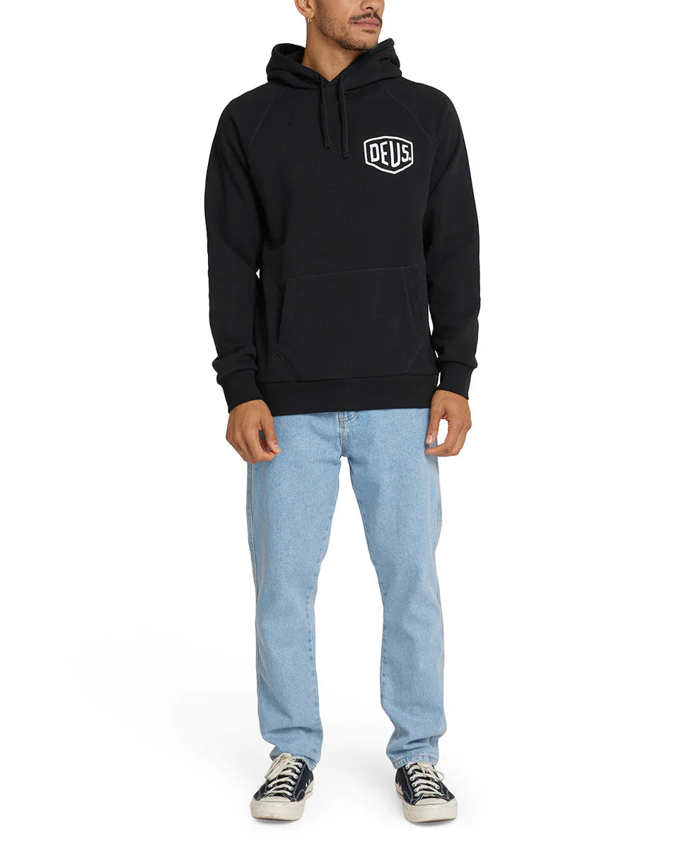 Deus Ex Machina Tokyo Address Hoodie — Black — view 5