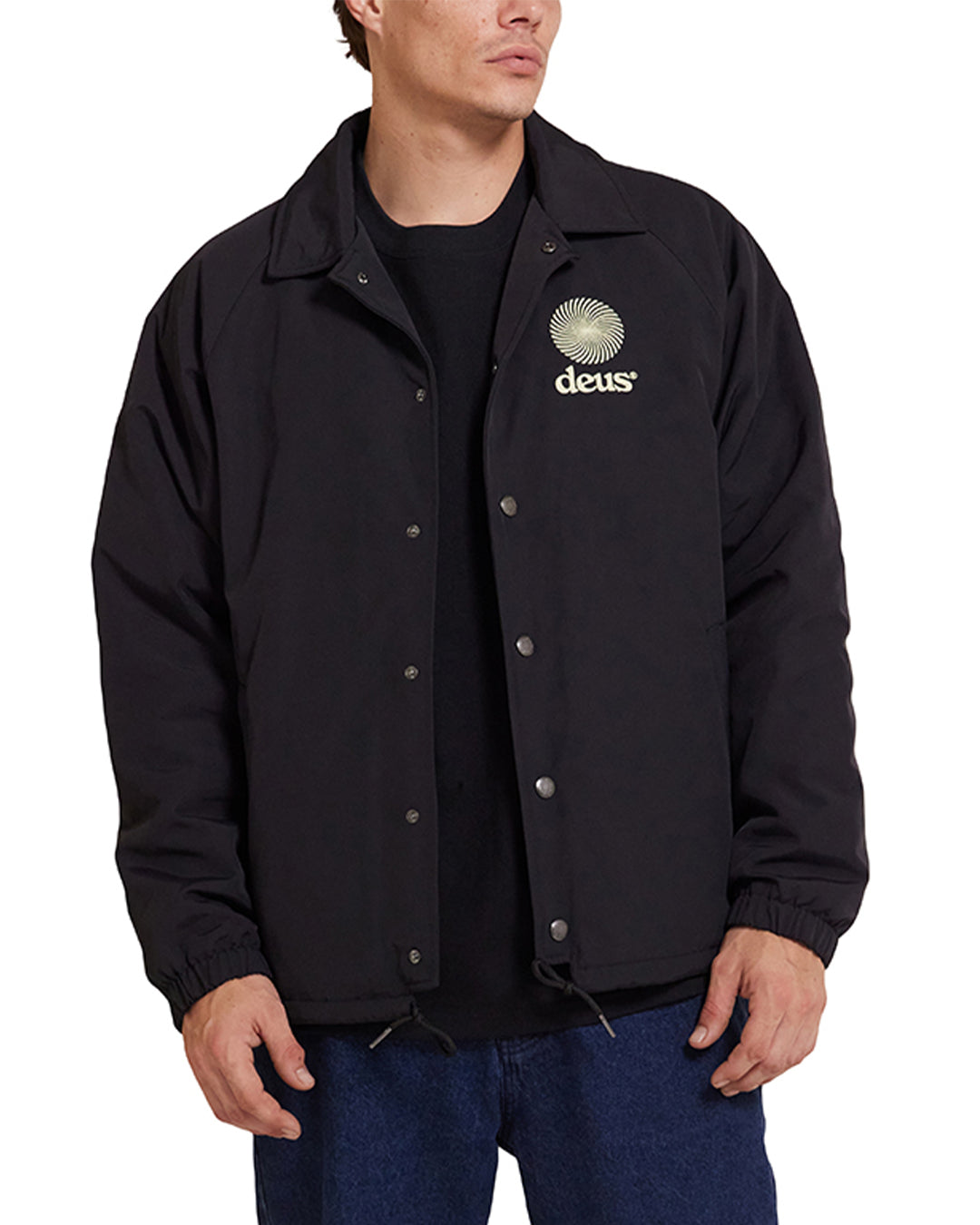 Strata Coach Jacket - Black|Model