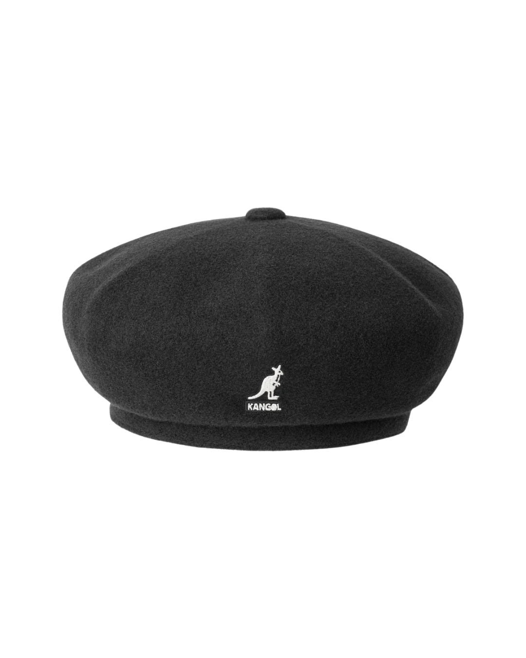 KANGOL WOOL JAX BERET - BLACK