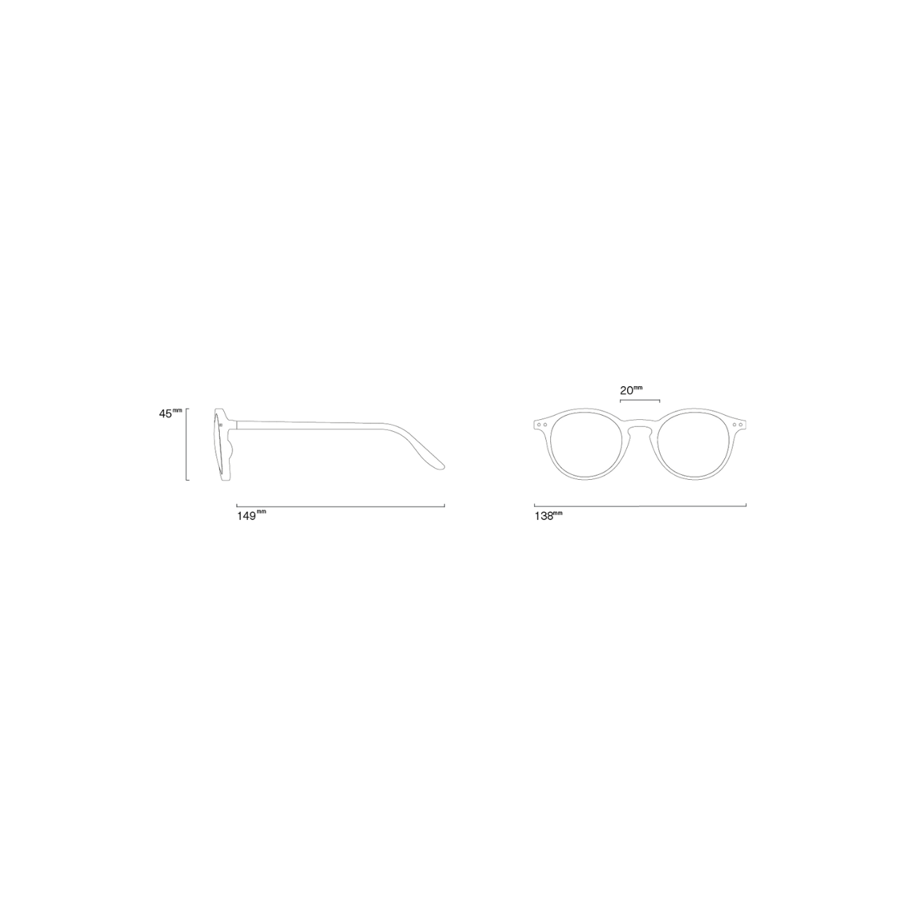 IZIPIZI SUN D LIGHT TORTOISE - LIGHT TORTOISE
