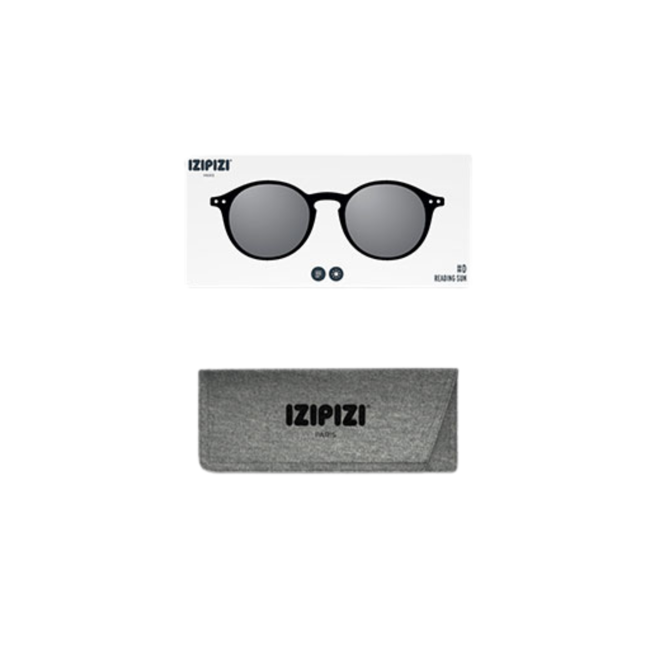 IZIPIZI READING SUN D CRYSTAL GREEN LENSES +1 - CRYSTAL