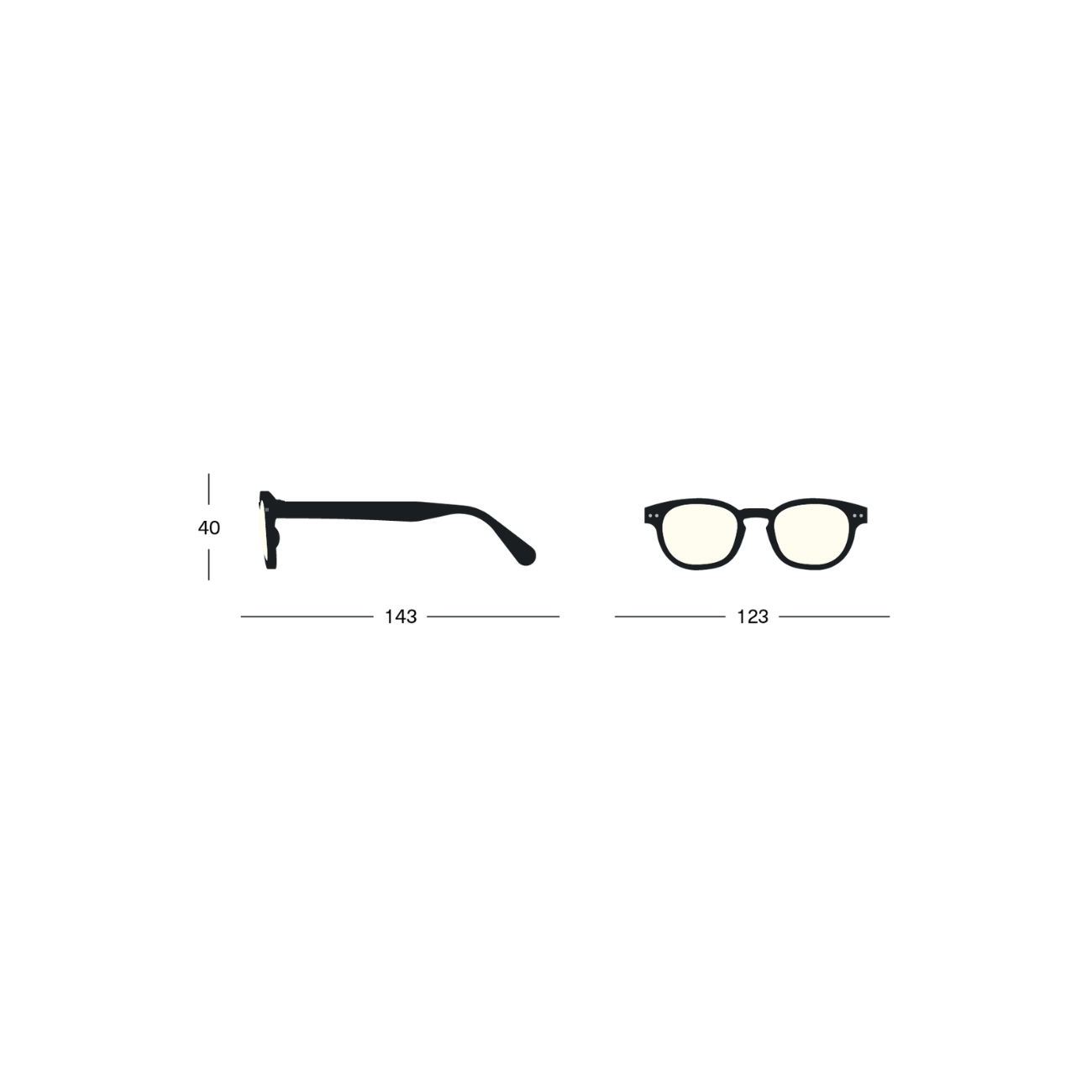IZIPIZI JUNIOR SCREEN C BLUE TORTOISE - BLUE TORTOISE