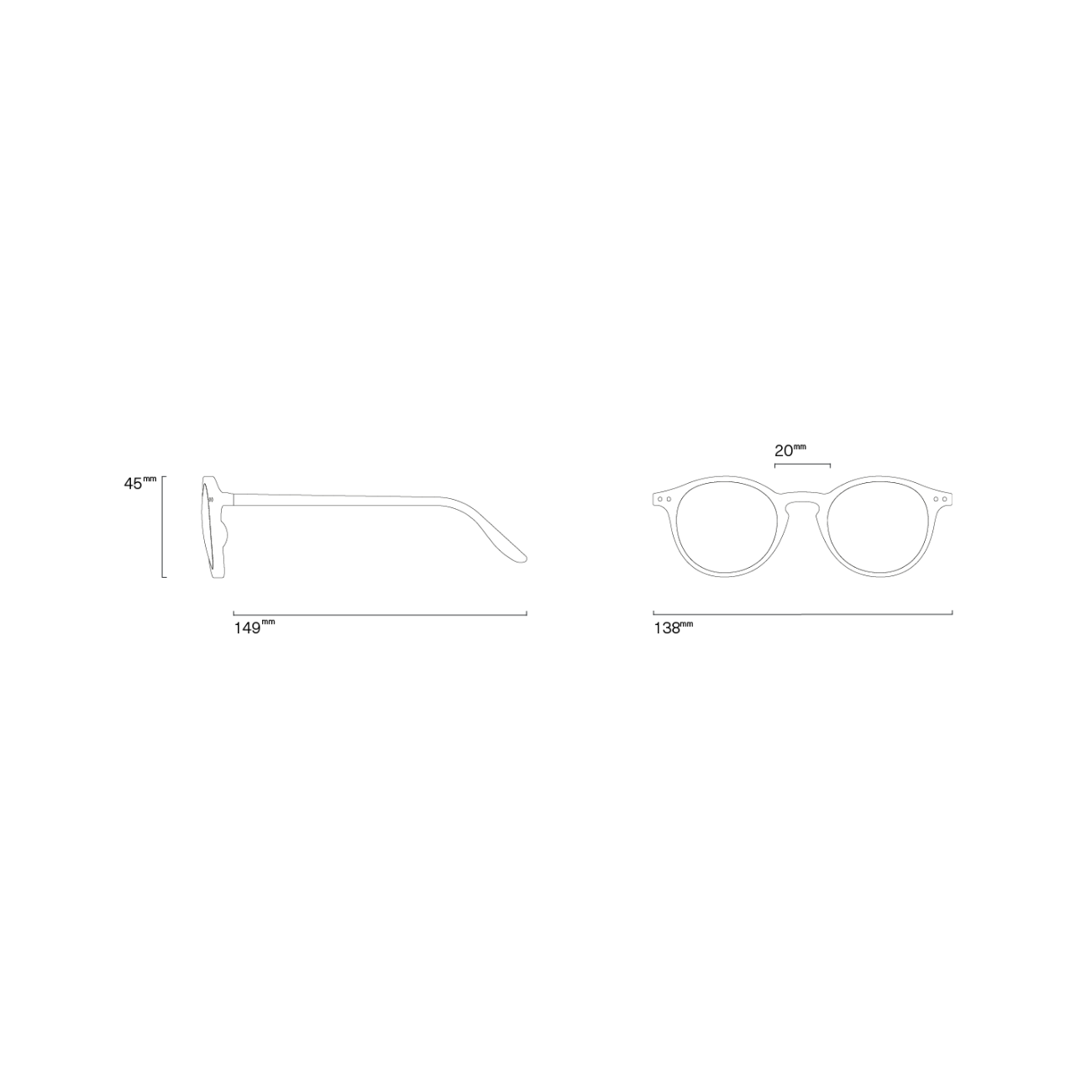 IZIPIZI READING SUN D LIGHT TORTOISE GREY LENSES +1.5 - LIGHT TORTOISE