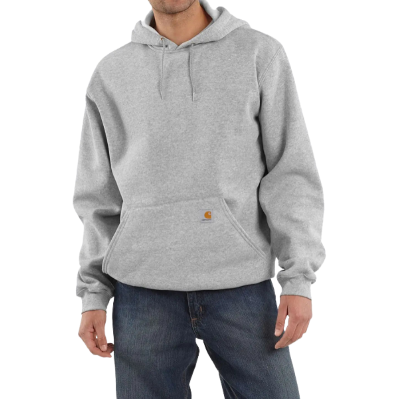 CARHARTT LOOSE FIT MIDWEIGHT SWEATSHIRT - HEATHER GRAY