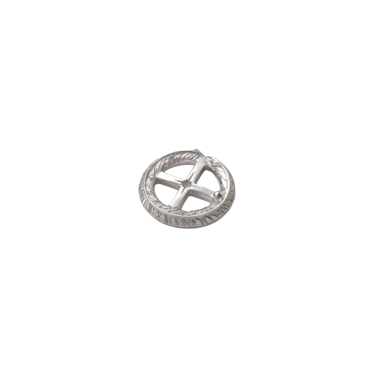 SAAD MEDICINE WHEEL SILVER 925 PENDANT TOP - No Color