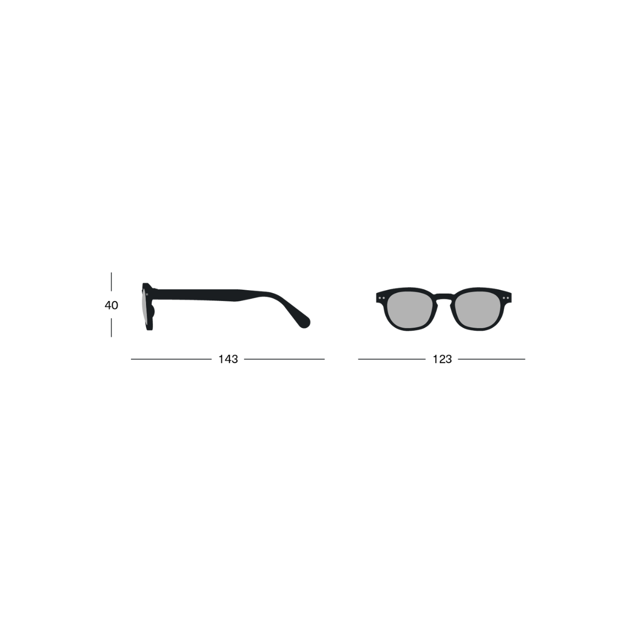 IZIPIZI JUNIOR SUN C BLUE - BLUE TORTOISE