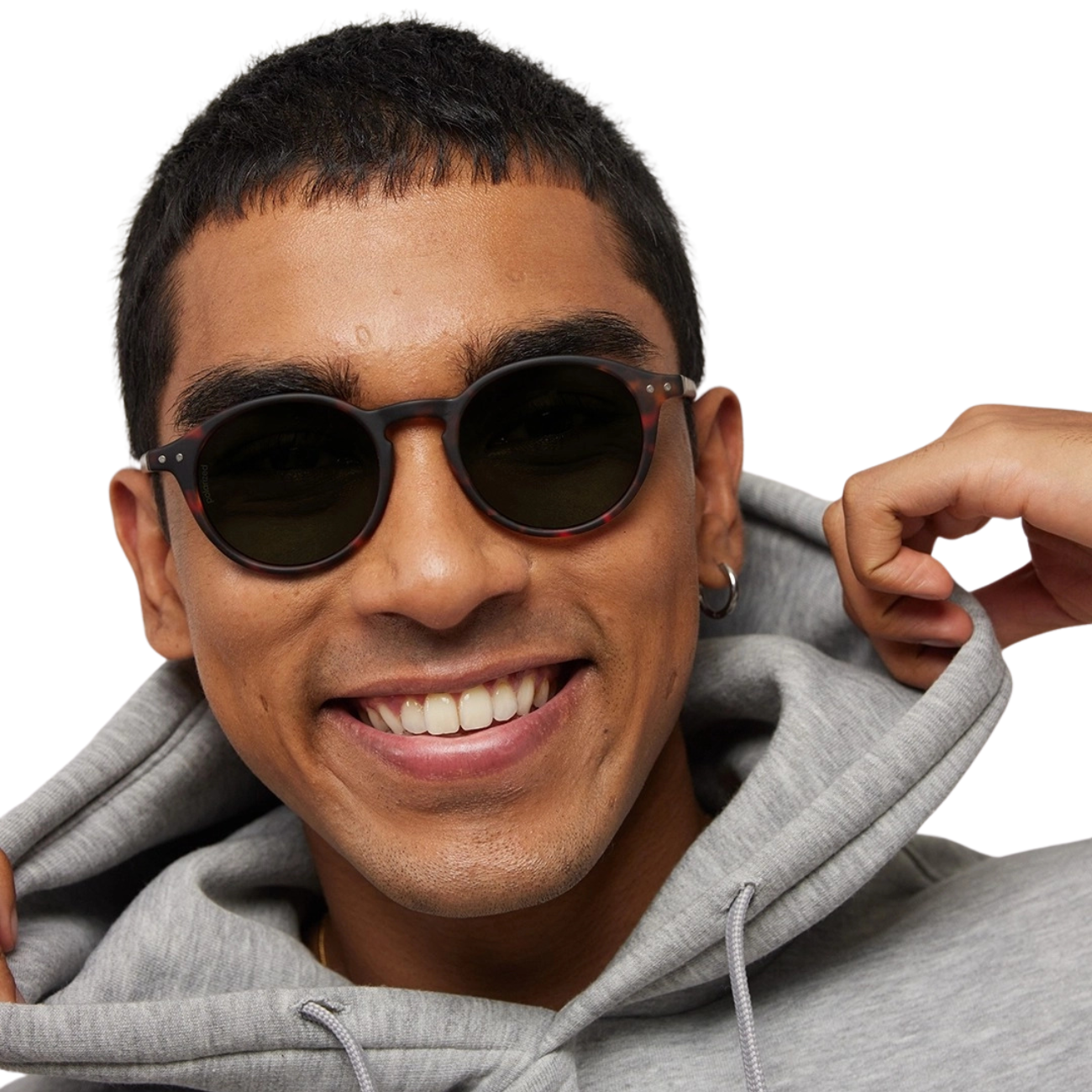 IZIPIZI SUN D TORTOISE GREEN LENSES - TORTOISE