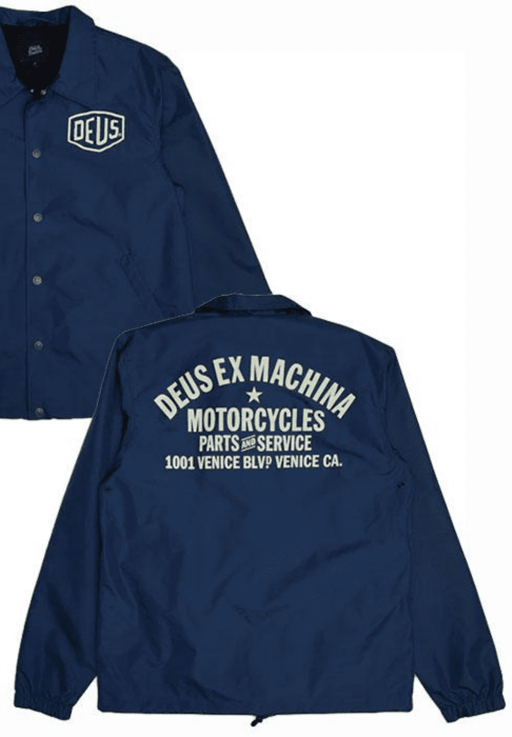 DEUS EX MACHINA VENICE COACH - NAVY