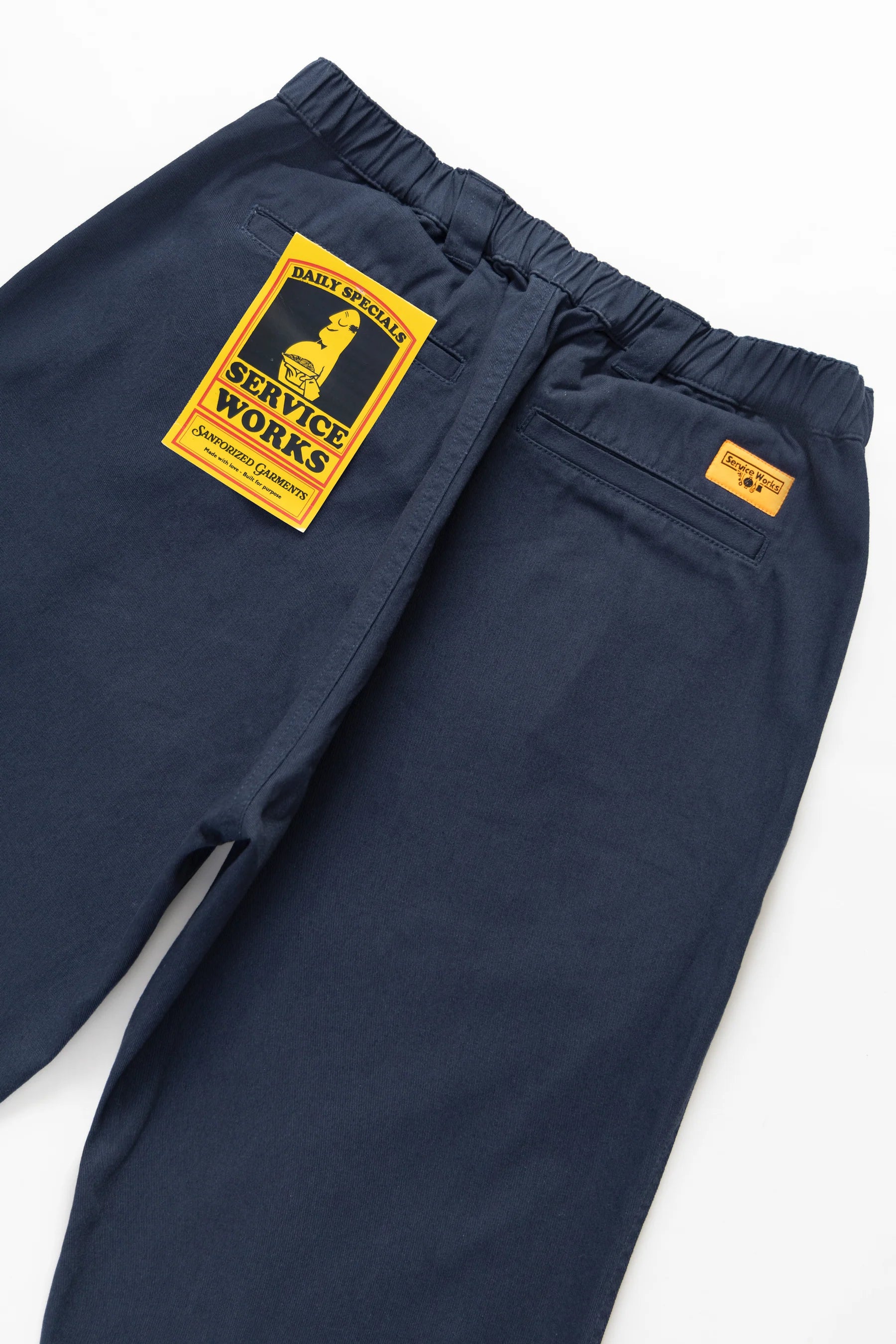 Service Works Drill Waiter Pant — Navy — view 2