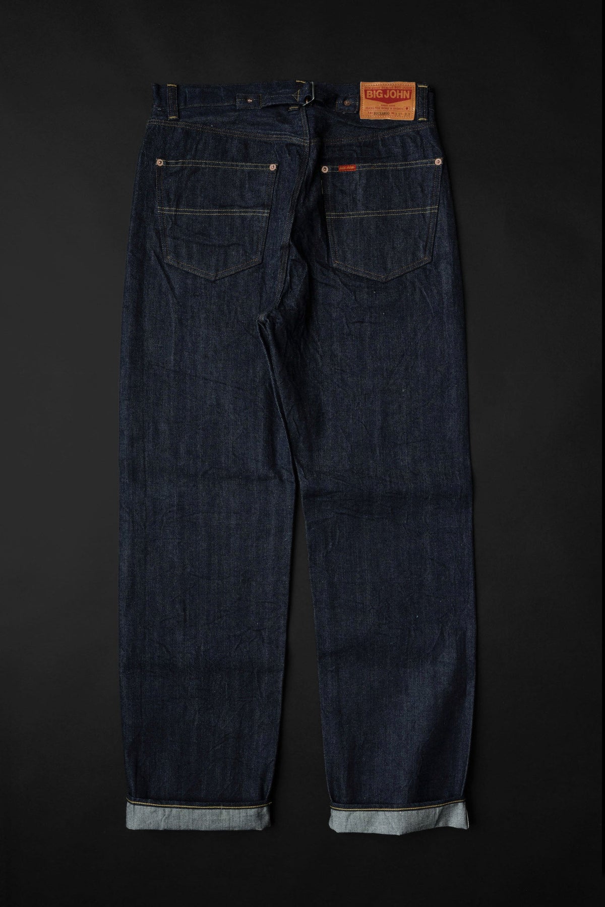 BIG JOHN M103J (001) BUCKAROO RELAX FIT - INDIGO/ONE WASH
