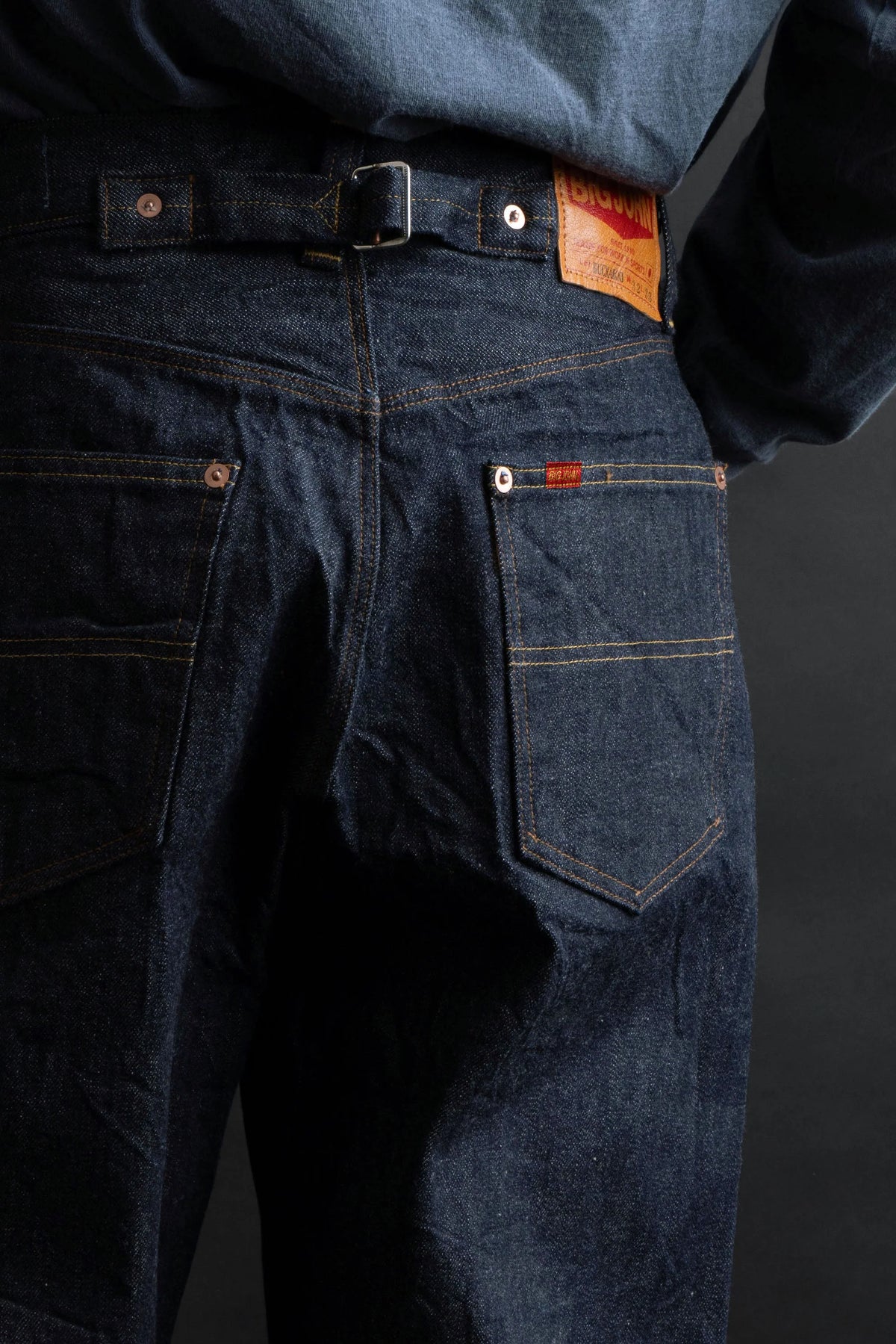 BIG JOHN M103J (001) BUCKAROO RELAX FIT - INDIGO/ONE WASH